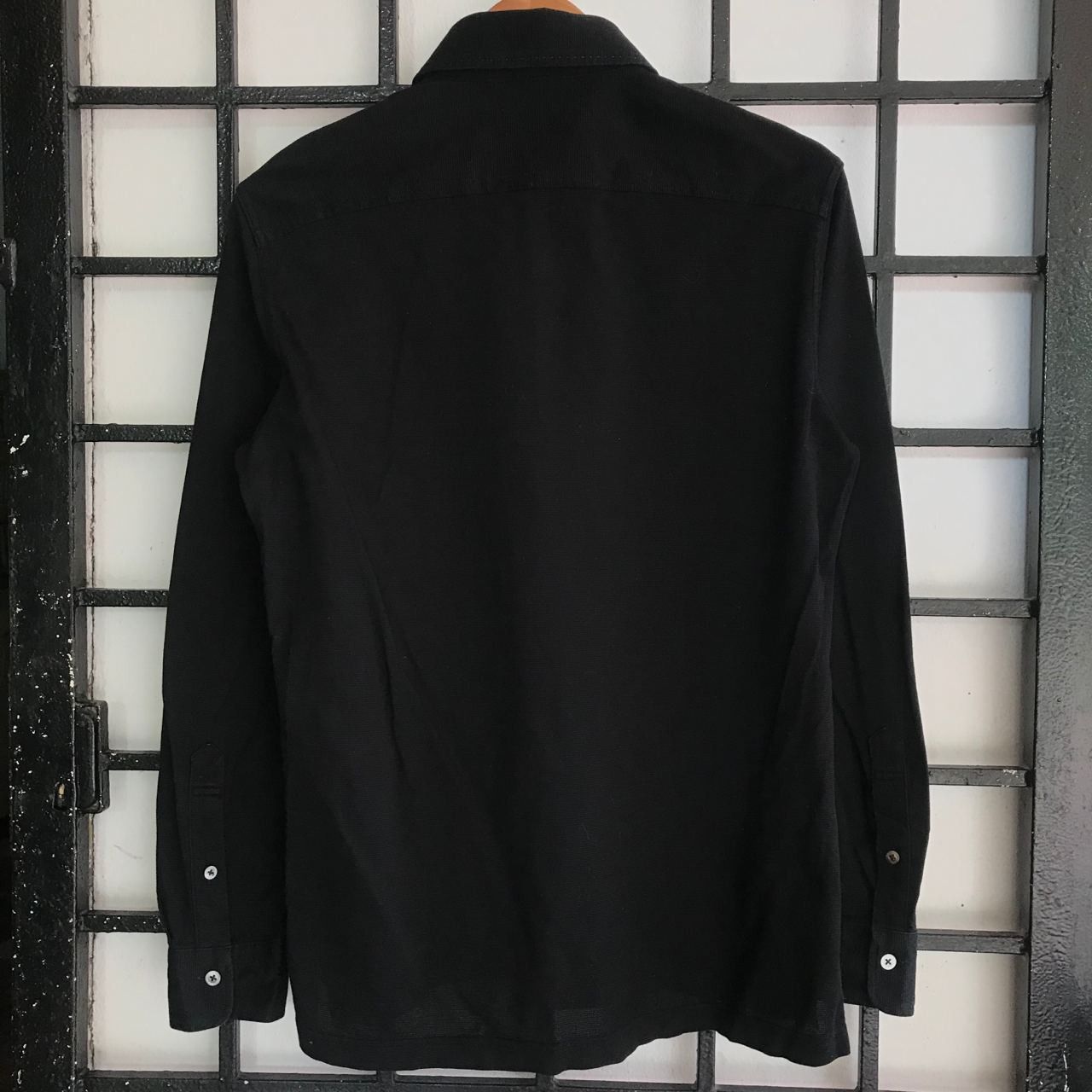 Burberry 🔥Nice! BURBERRY LONDON Black Shirt Made in Japan Size US S / EU 44-46 / 1 - 5 Thumbnail