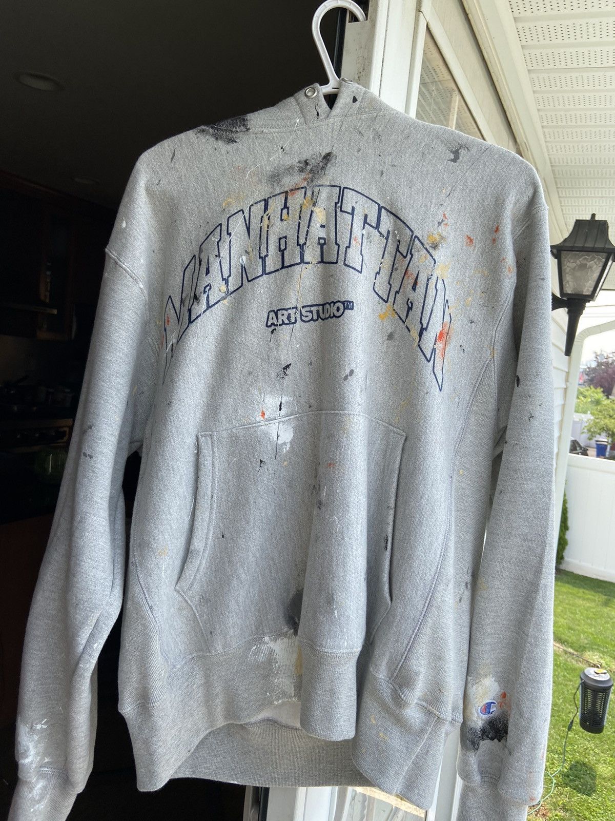 Champion × Oree New York Manhattan art studio hoodie from Oree Size US M / EU 48-50 / 2 - 1 Thumbnail