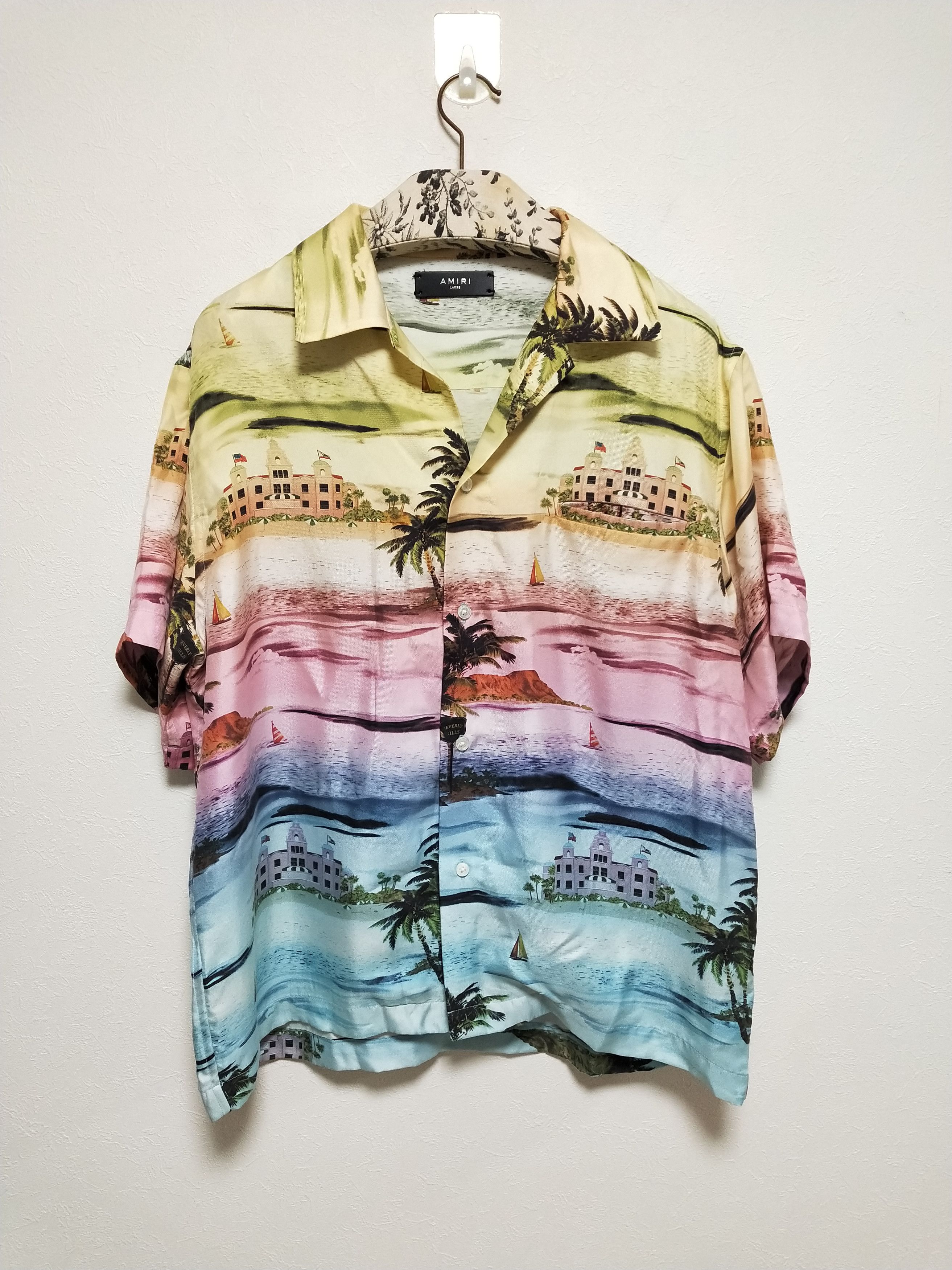 19SS AMIRI アロハ Beverly Hills Hawaiian【L】 シャツ