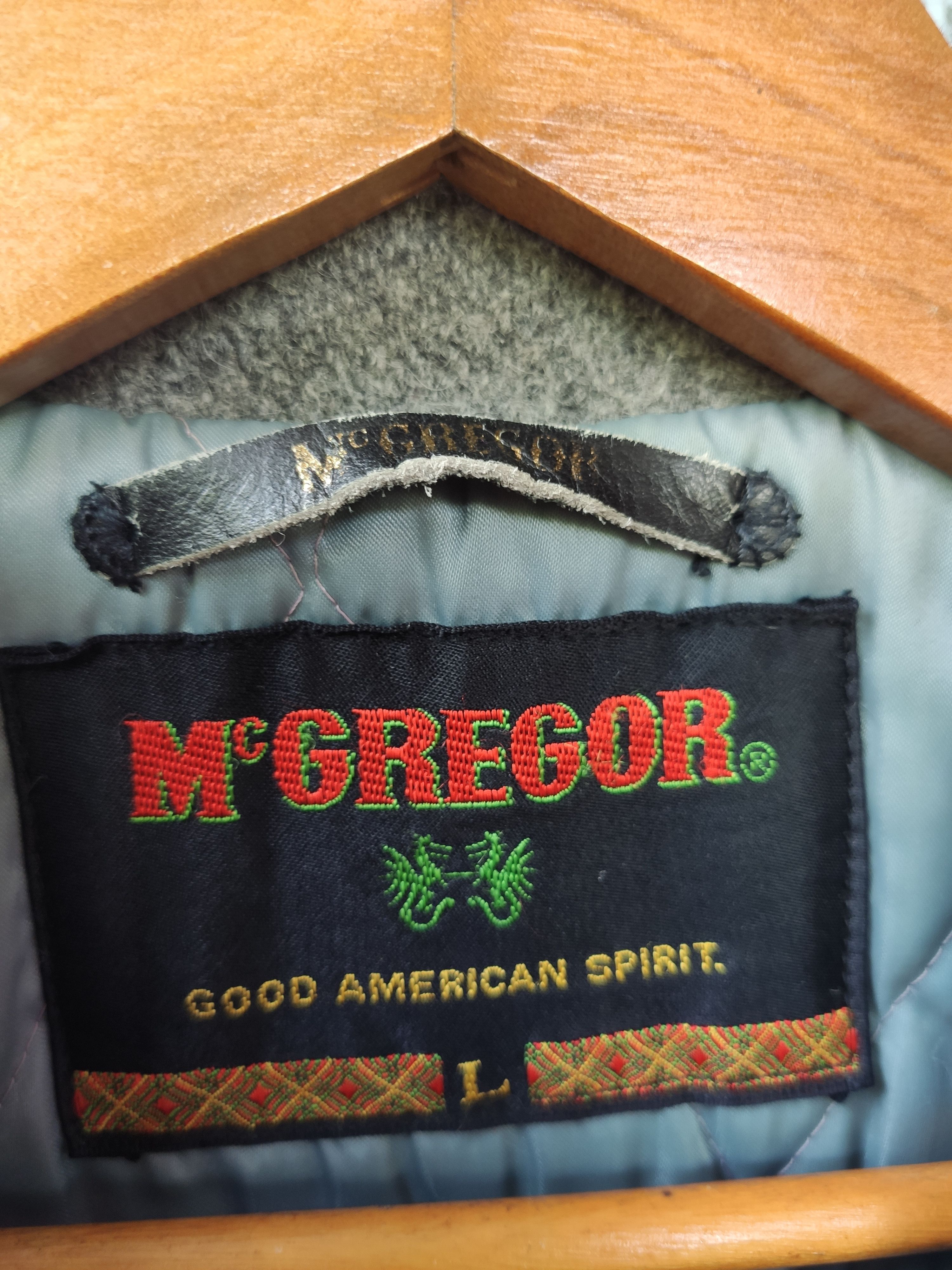 McGregor Last Drop Vtg 80s Vtg McGregor jacket Varsity Rare Design Size US M / EU 48-50 / 2 - 7 Thumbnail
