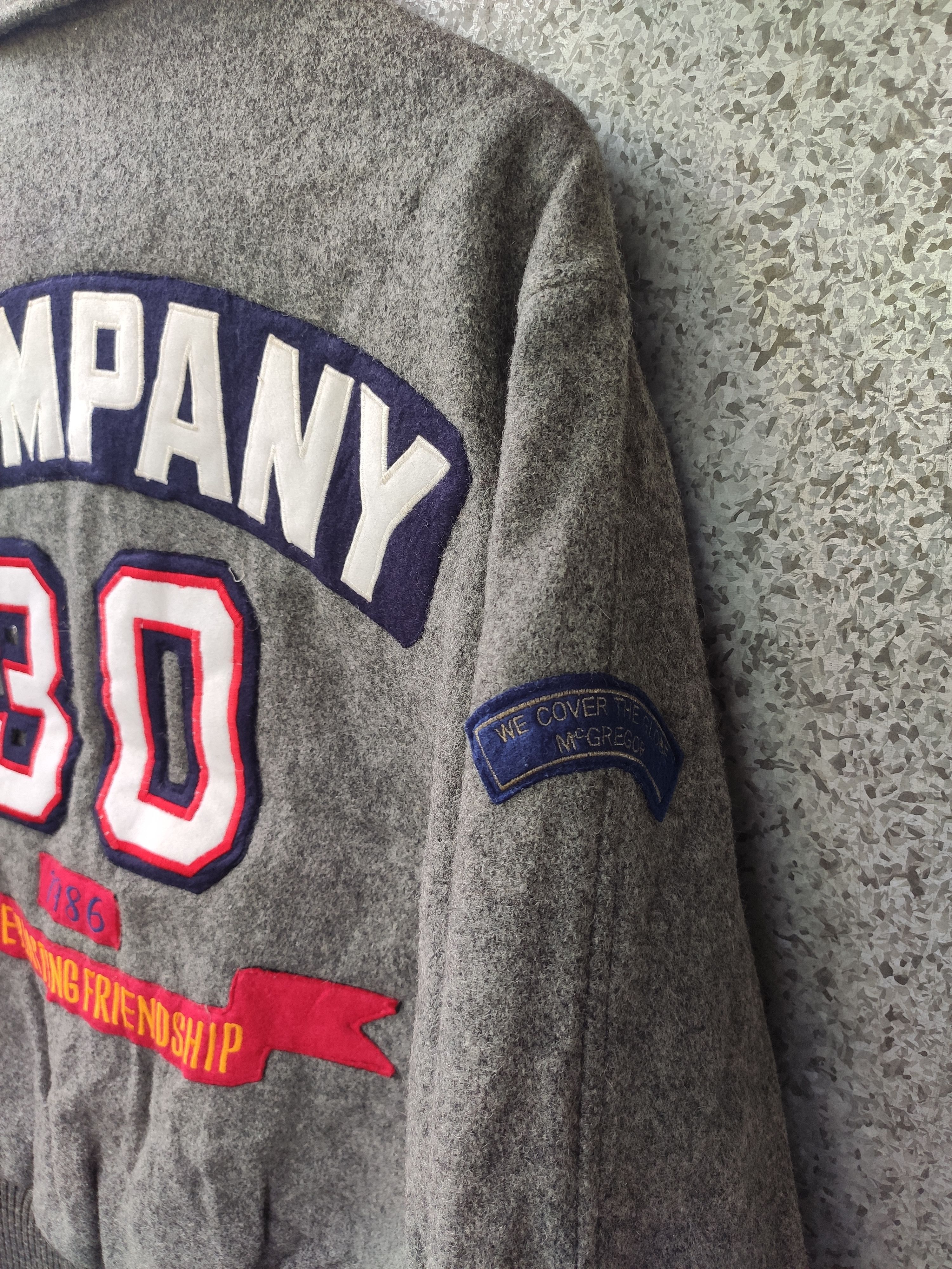 McGregor Last Drop Vtg 80s Vtg McGregor jacket Varsity Rare Design Size US M / EU 48-50 / 2 - 4 Thumbnail
