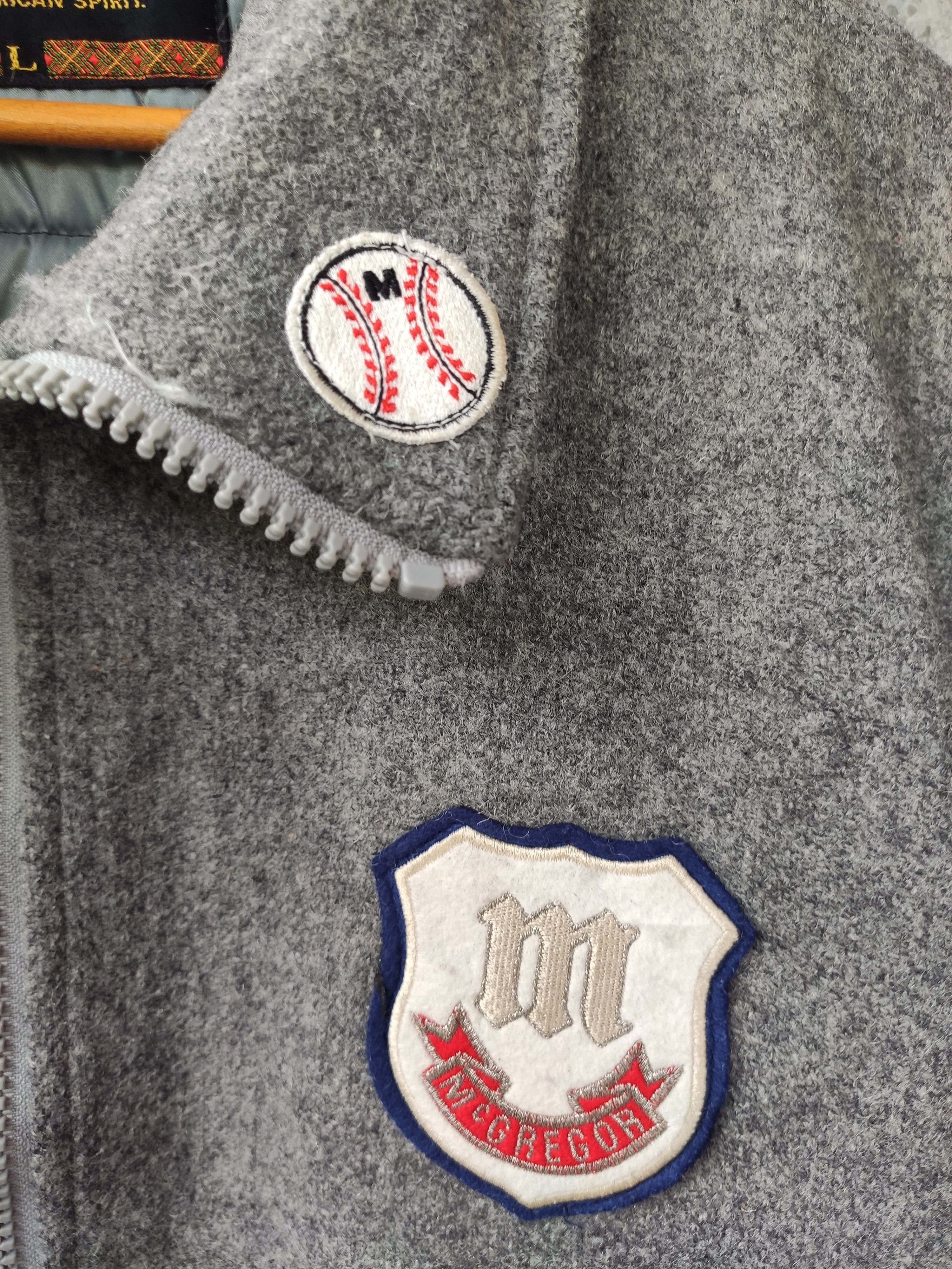 McGregor Last Drop Vtg 80s Vtg McGregor jacket Varsity Rare Design Size US M / EU 48-50 / 2 - 8 Thumbnail
