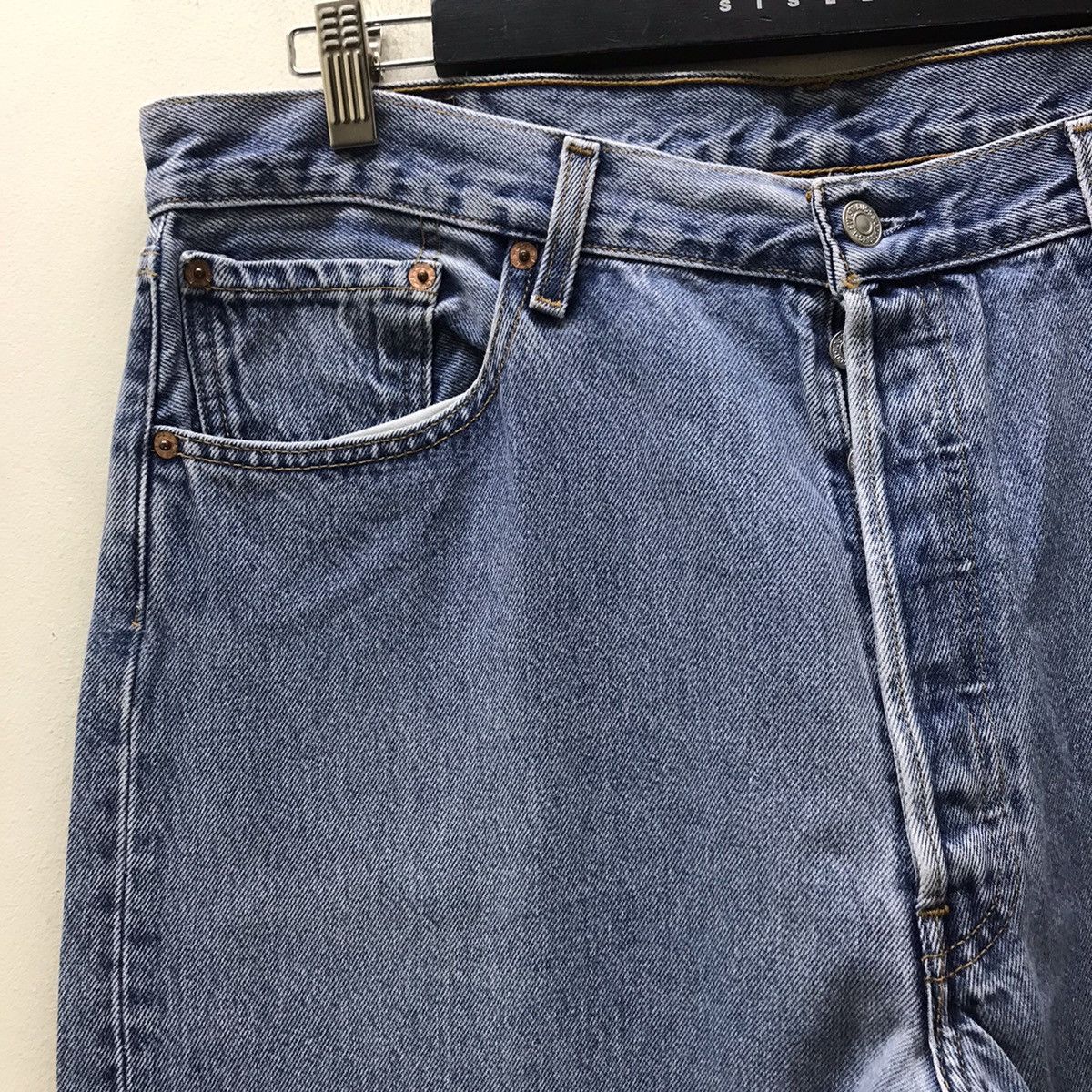 Levi's Vintage Levis 501 Light Wash Nice Faded Jeans Size US 38 / EU 54 - 1 Thumbnail