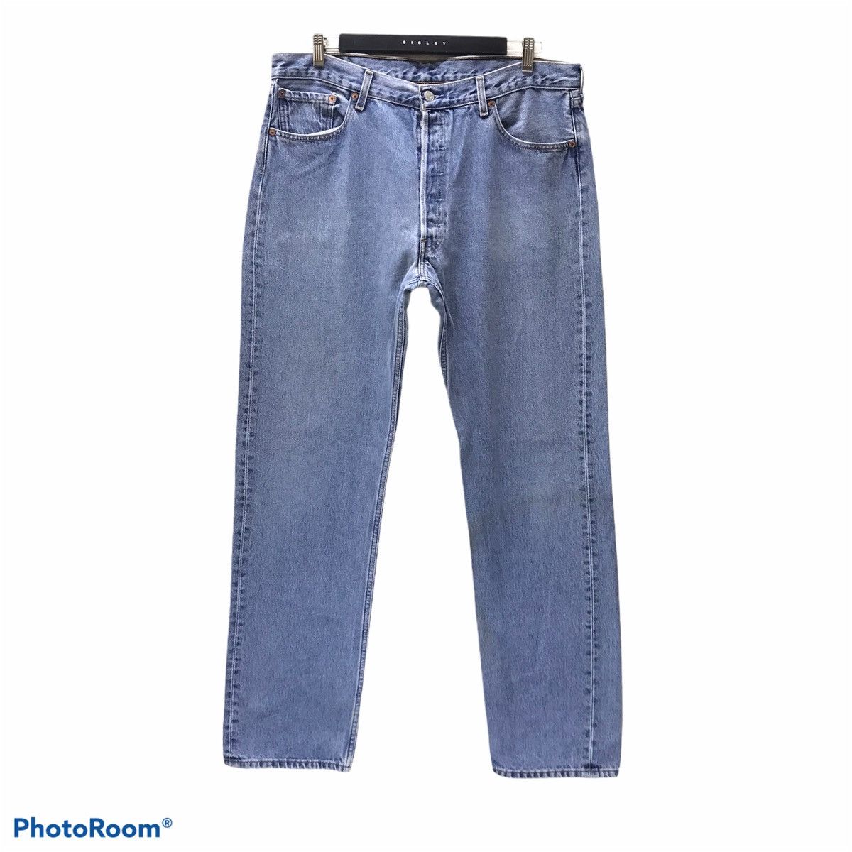 Levi's Vintage Levis 501 Light Wash Nice Faded Jeans Size US 38 / EU 54 - 2 Thumbnail