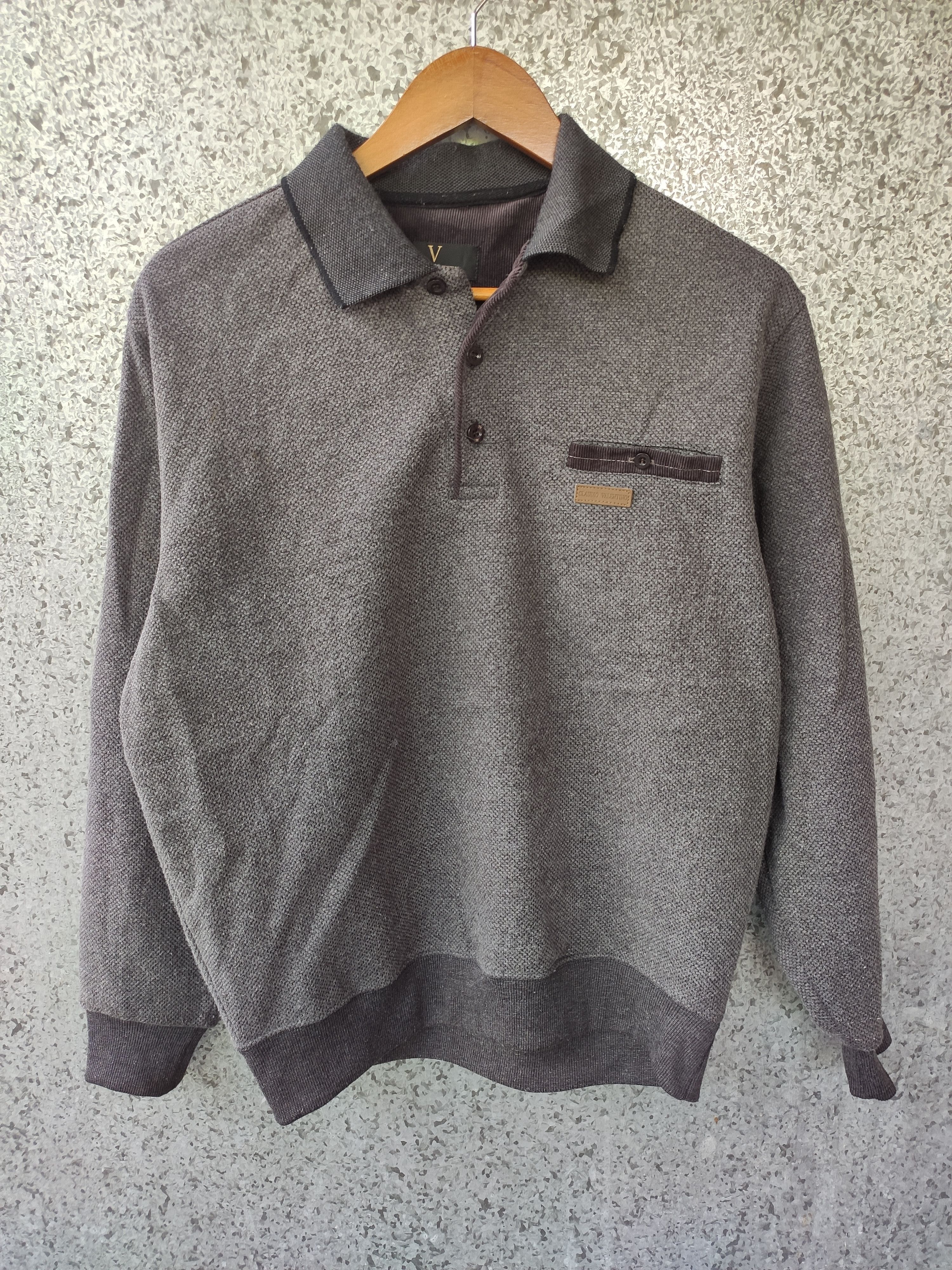 Valentino Vintage Claudio Valentino sweatshirt Size US M / EU 48-50 / 2 - 1 Thumbnail