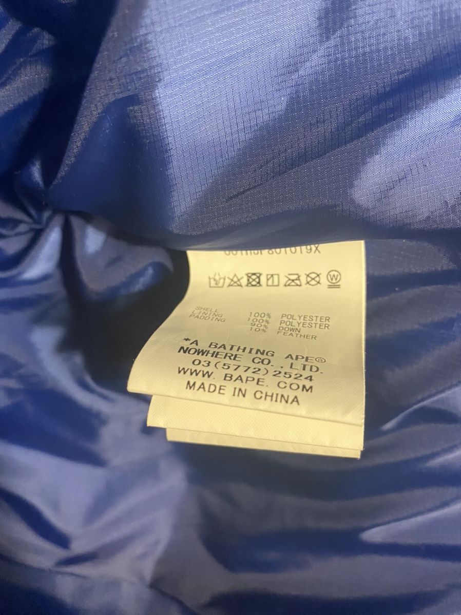 Bape Blue Camo Puffer Jacket Size US L / EU 52-54 / 3 - 8 Thumbnail