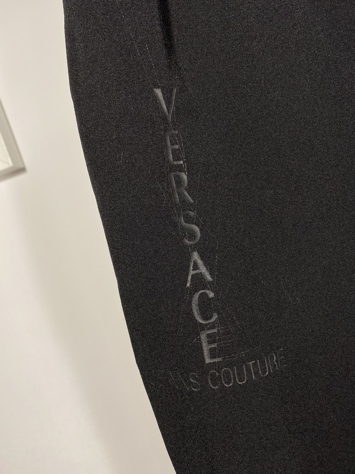 Vintage Vintage 90s couture black jeans Size US 28 / EU 44 - 3 Thumbnail