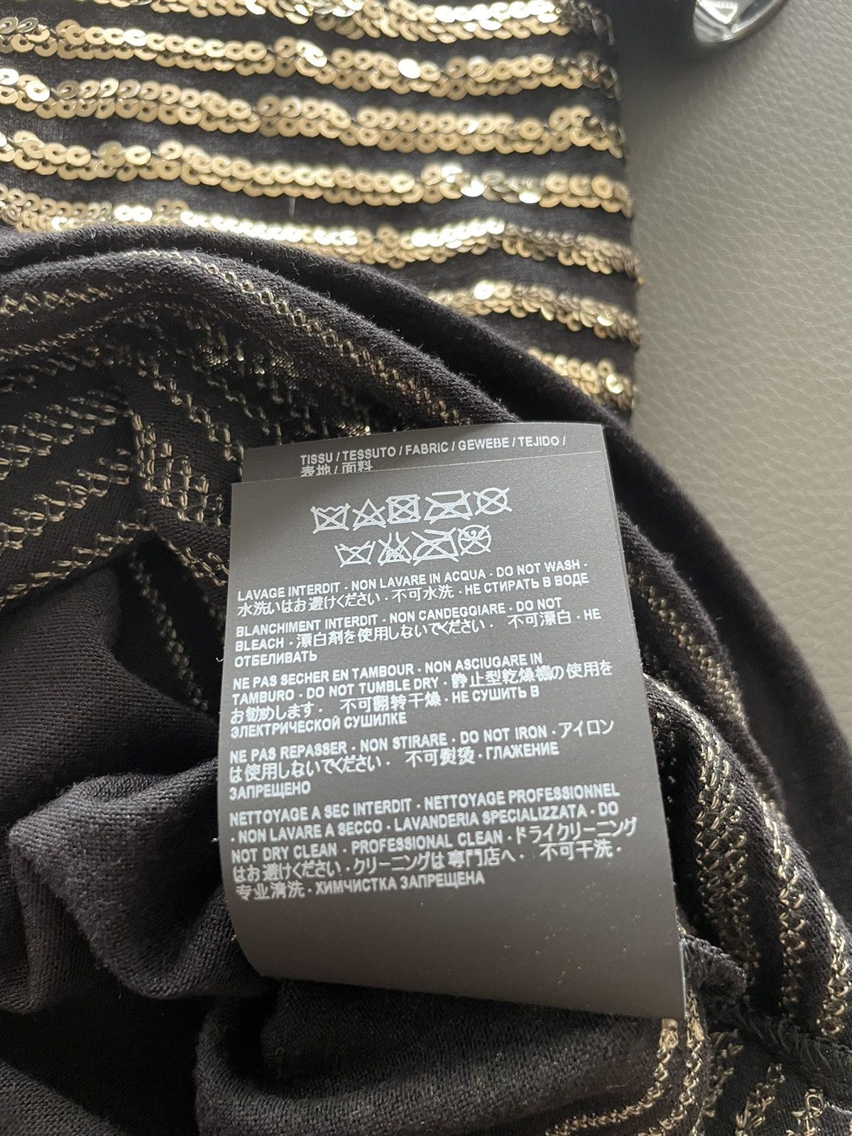 Saint Laurent Paris $1,450Value Rare Super Limited Edition Runway Glitter Shirt Size US M / EU 48-50 / 2 - 18 Thumbnail
