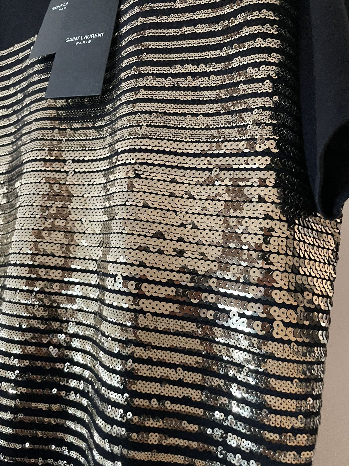 Saint Laurent Paris $1,450Value Rare Super Limited Edition Runway Glitter Shirt Size US M / EU 48-50 / 2 - 14 Thumbnail