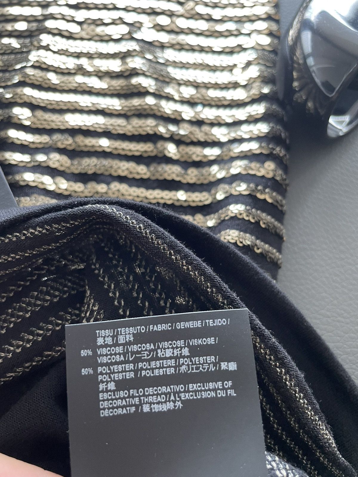 Saint Laurent Paris $1,450Value Rare Super Limited Edition Runway Glitter Shirt Size US M / EU 48-50 / 2 - 5 Thumbnail