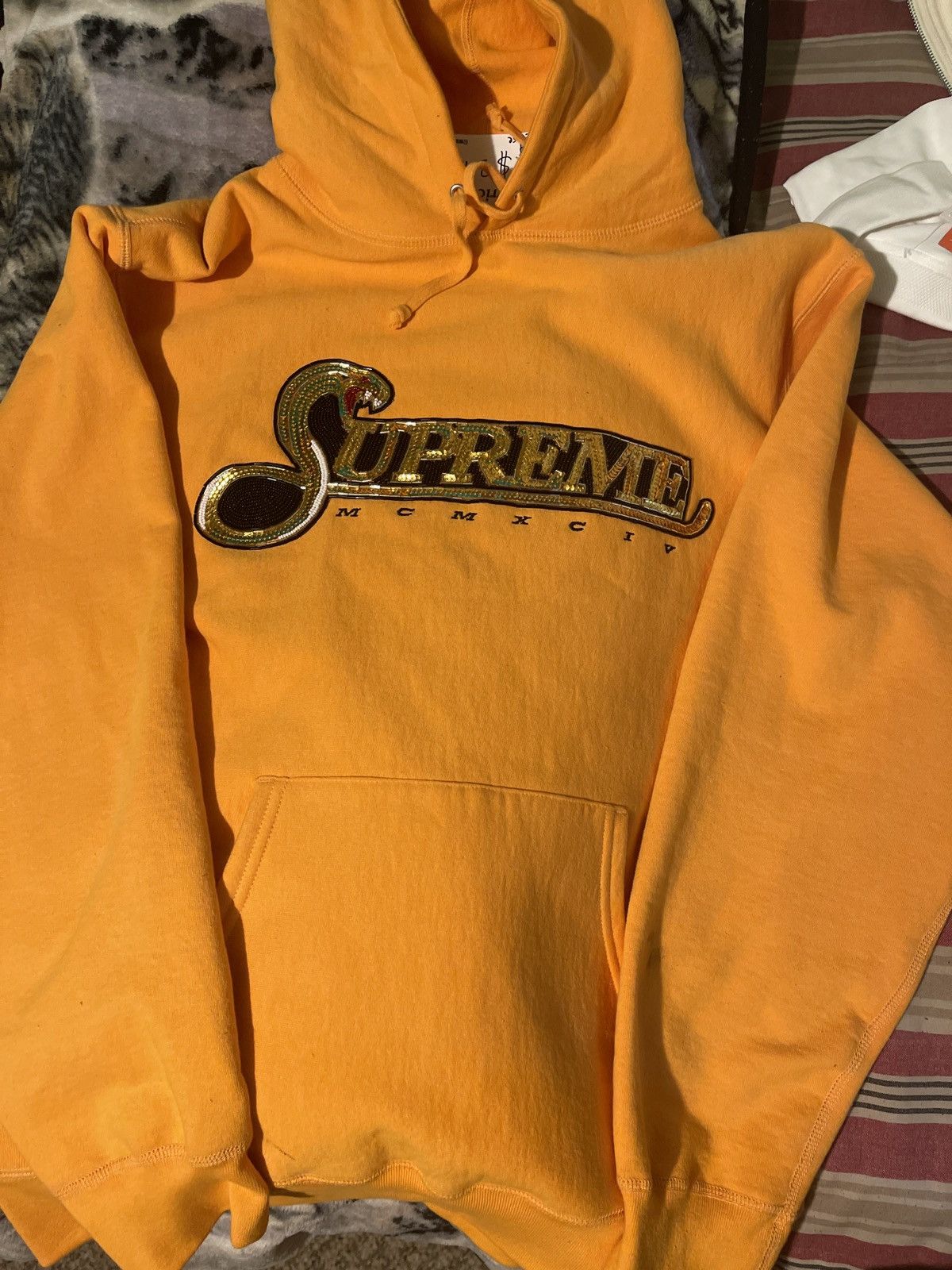 Supreme cobra hoodie deals