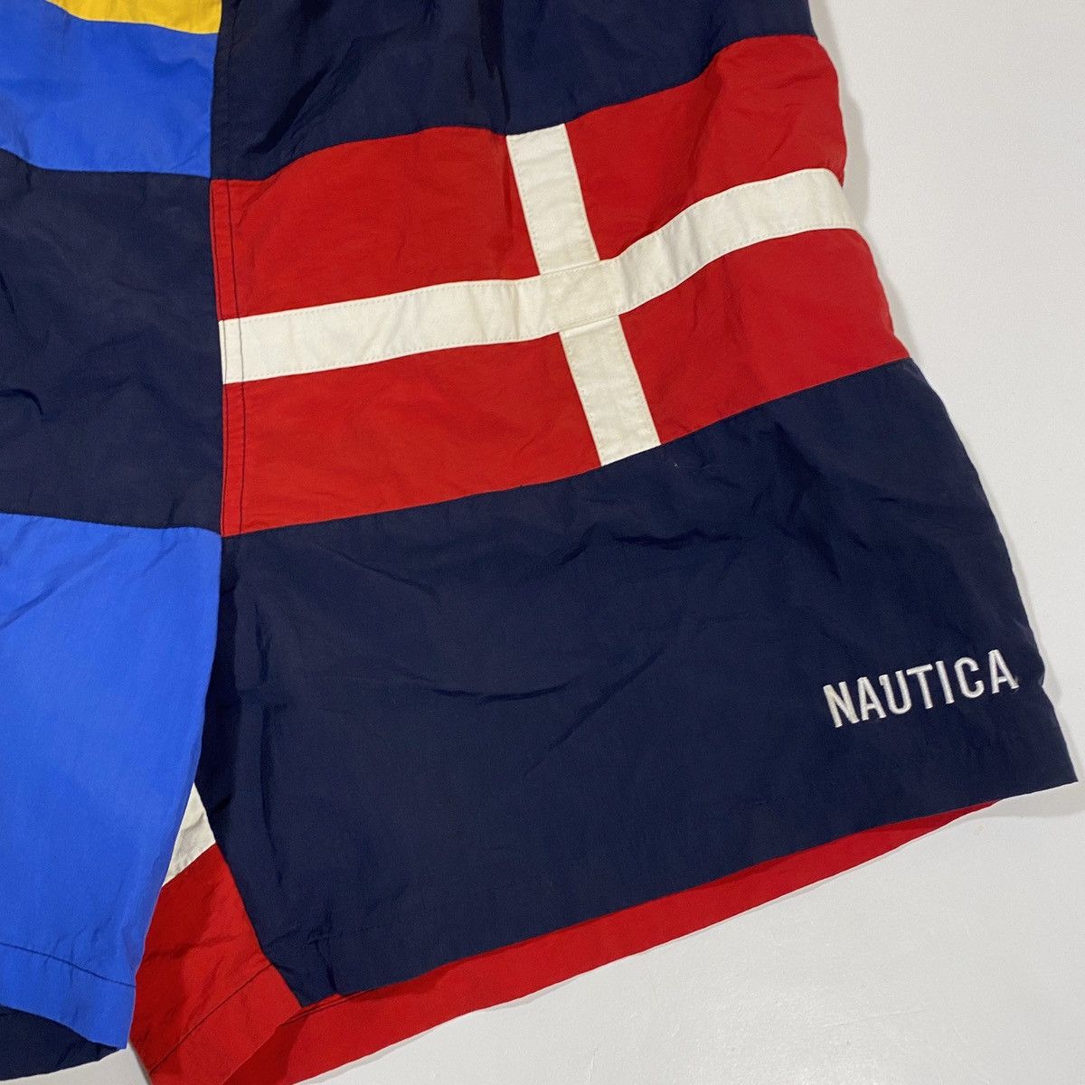 Nautica × Vintage Vintage Nautica Swim Shorts Size US 38 / EU 54 - 4 Thumbnail