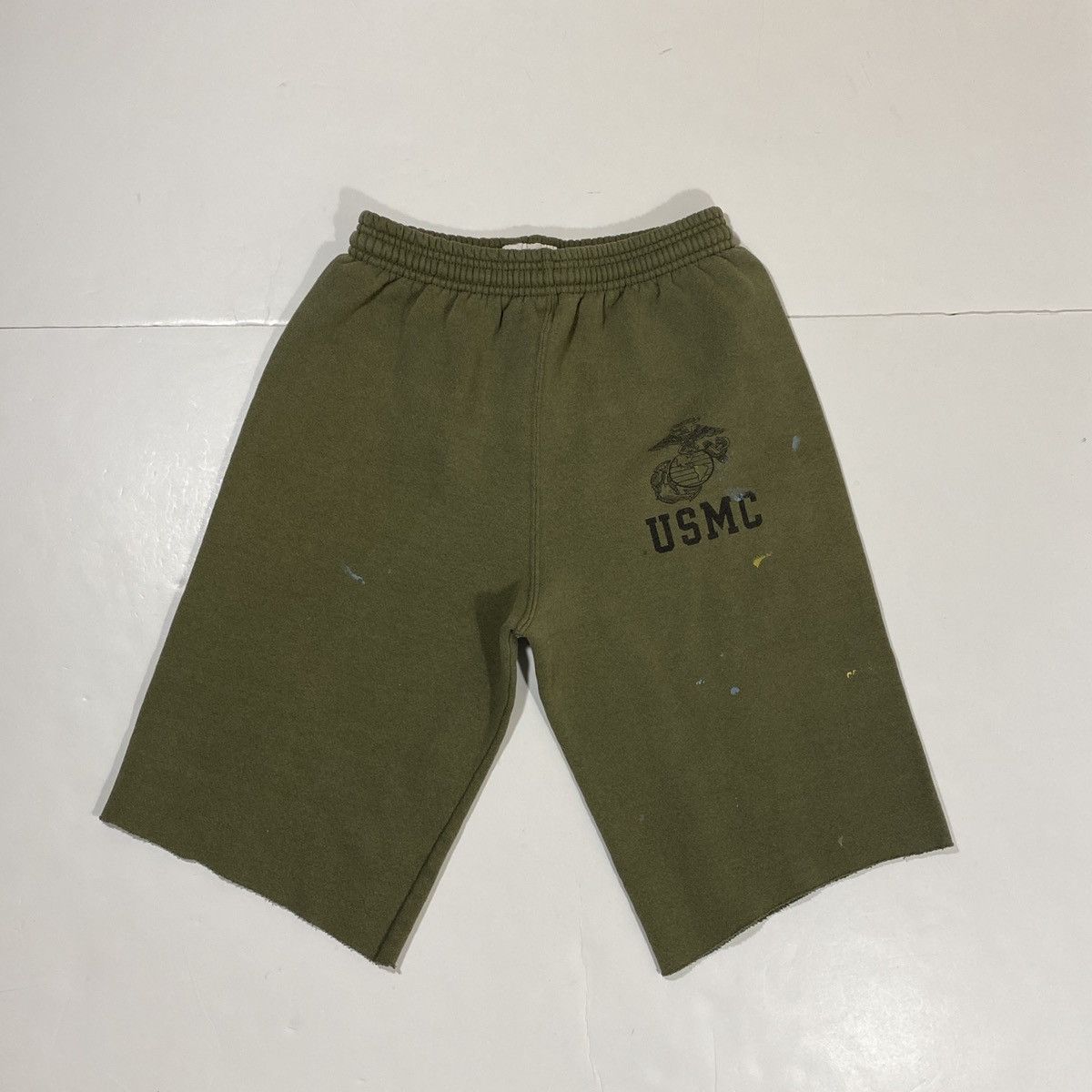 Vintage Vintage USMC Soffe Raw Hem Shorts Size US 26 / EU 42 - 1 Thumbnail