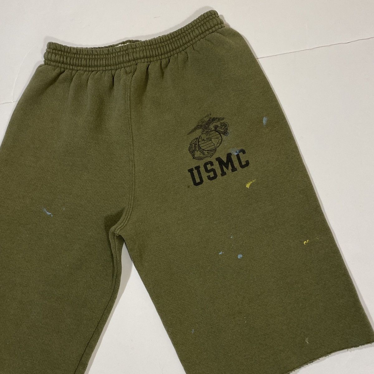 Vintage Vintage USMC Soffe Raw Hem Shorts Size US 26 / EU 42 - 4 Thumbnail