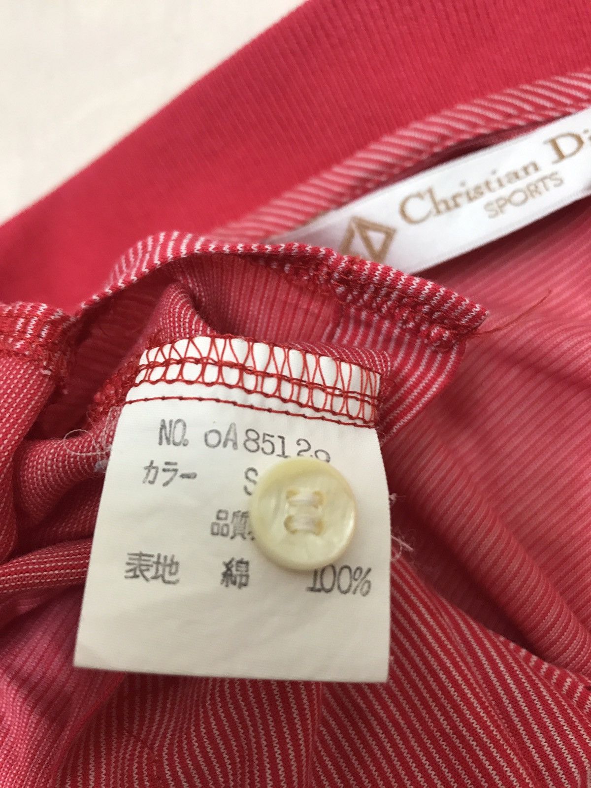 Christian Dior Monsieur Christian Dior Sports Long Sleeve Polo Shirt 6🟩4 Size US M / EU 48-50 / 2 - 6 Thumbnail