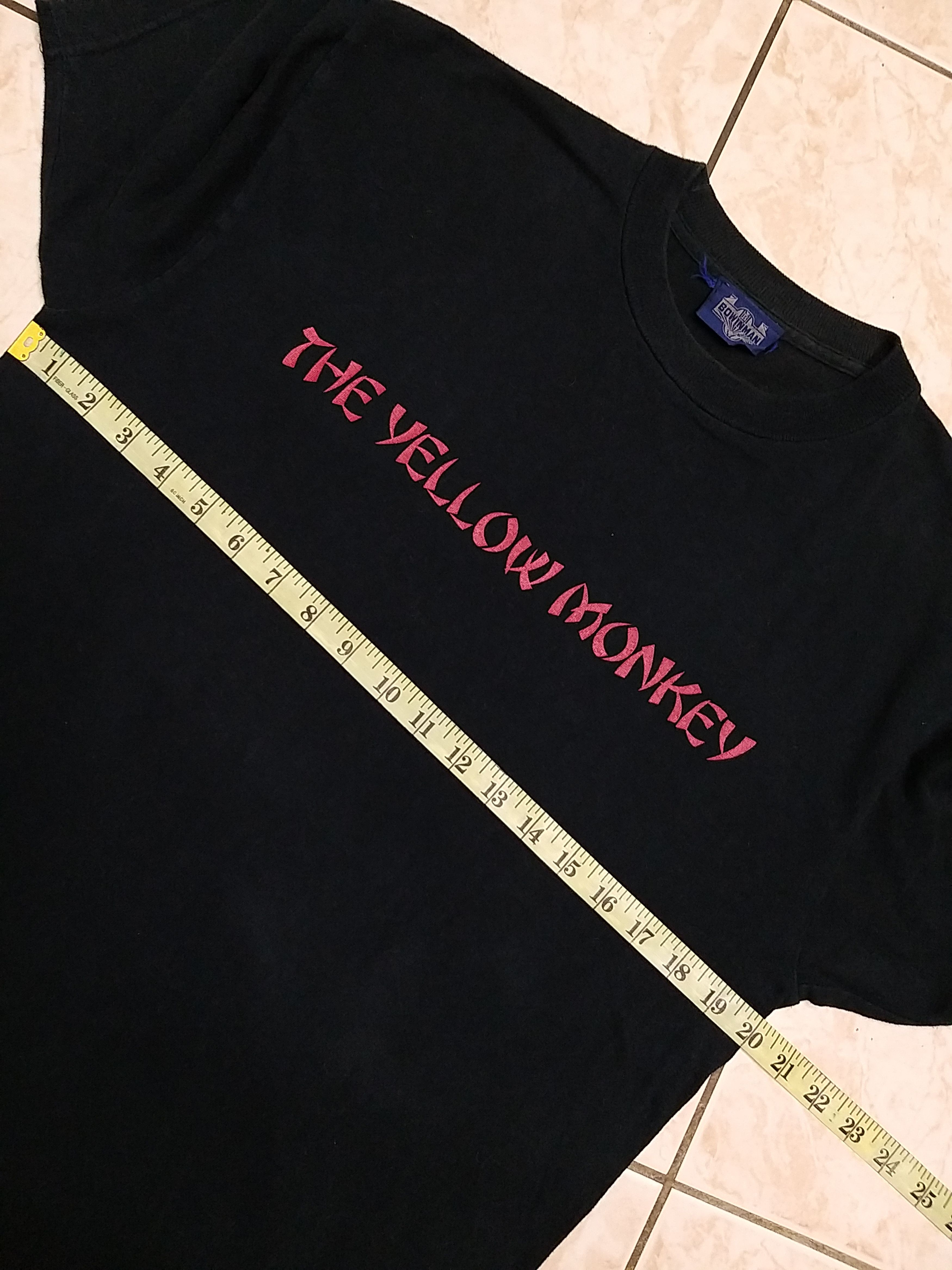 Band Tees VINTAGE 90'S THE YELLOW MONKEY "YEMON"TOUR 1998/99 T SHIRT Size US M / EU 48-50 / 2 - 5 Thumbnail