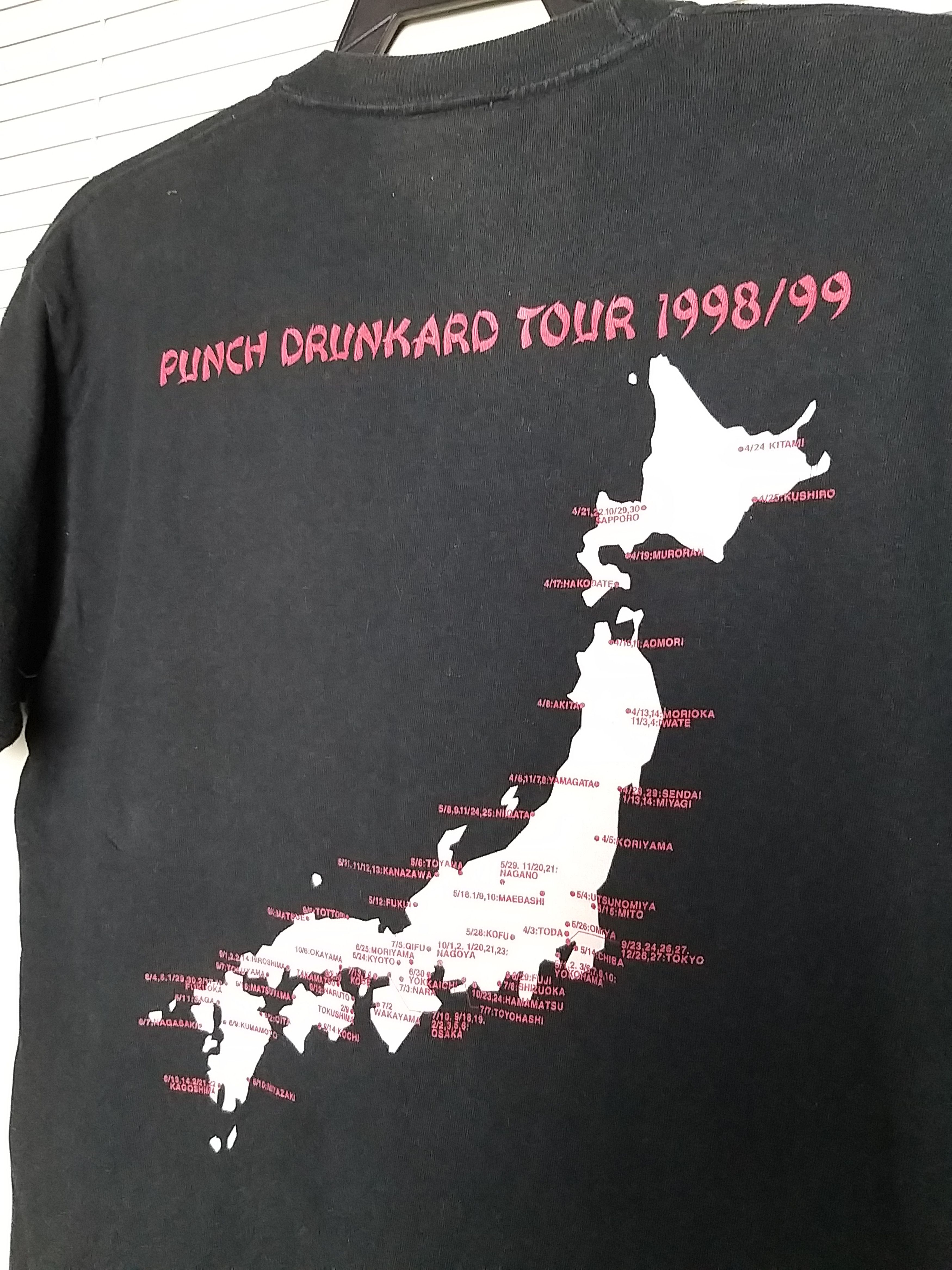 Band Tees VINTAGE 90'S THE YELLOW MONKEY "YEMON"TOUR 1998/99 T SHIRT Size US M / EU 48-50 / 2 - 4 Thumbnail