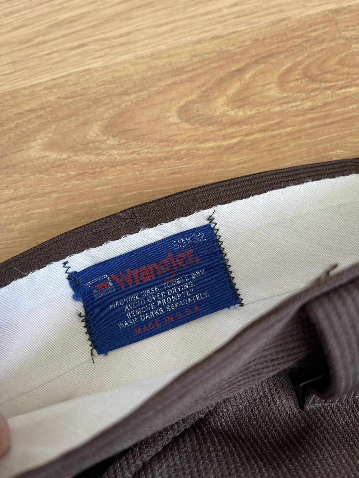 Wrangler Wrangler Vintage Bell-bottom Flared Pants Size US 38 / EU 54 - 3 Thumbnail
