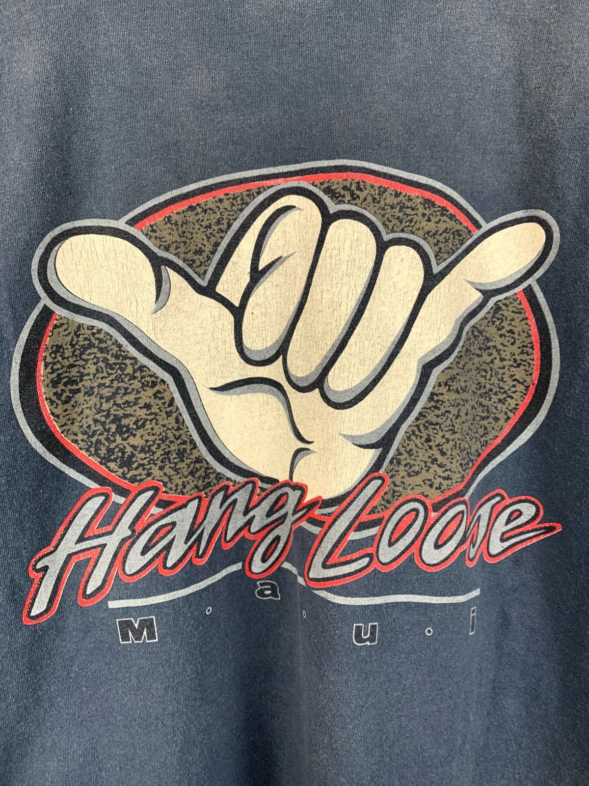 Vintage Vintage Hang Loose Maui Made In USA Hawaiian T-Shirt Size US L / EU 52-54 / 3 - 5 Thumbnail