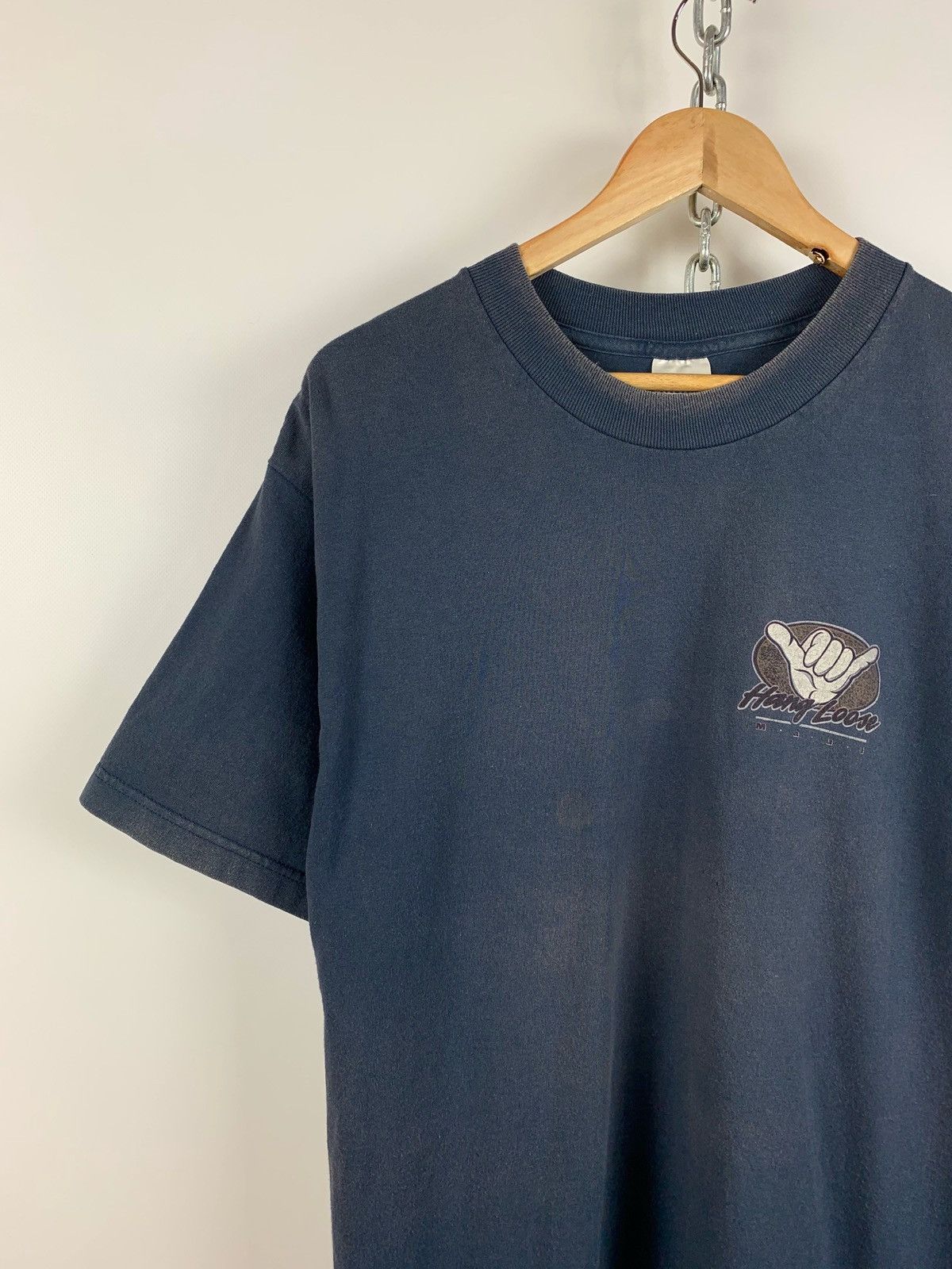 Vintage Vintage Hang Loose Maui Made In USA Hawaiian T-Shirt Size US L / EU 52-54 / 3 - 7 Thumbnail