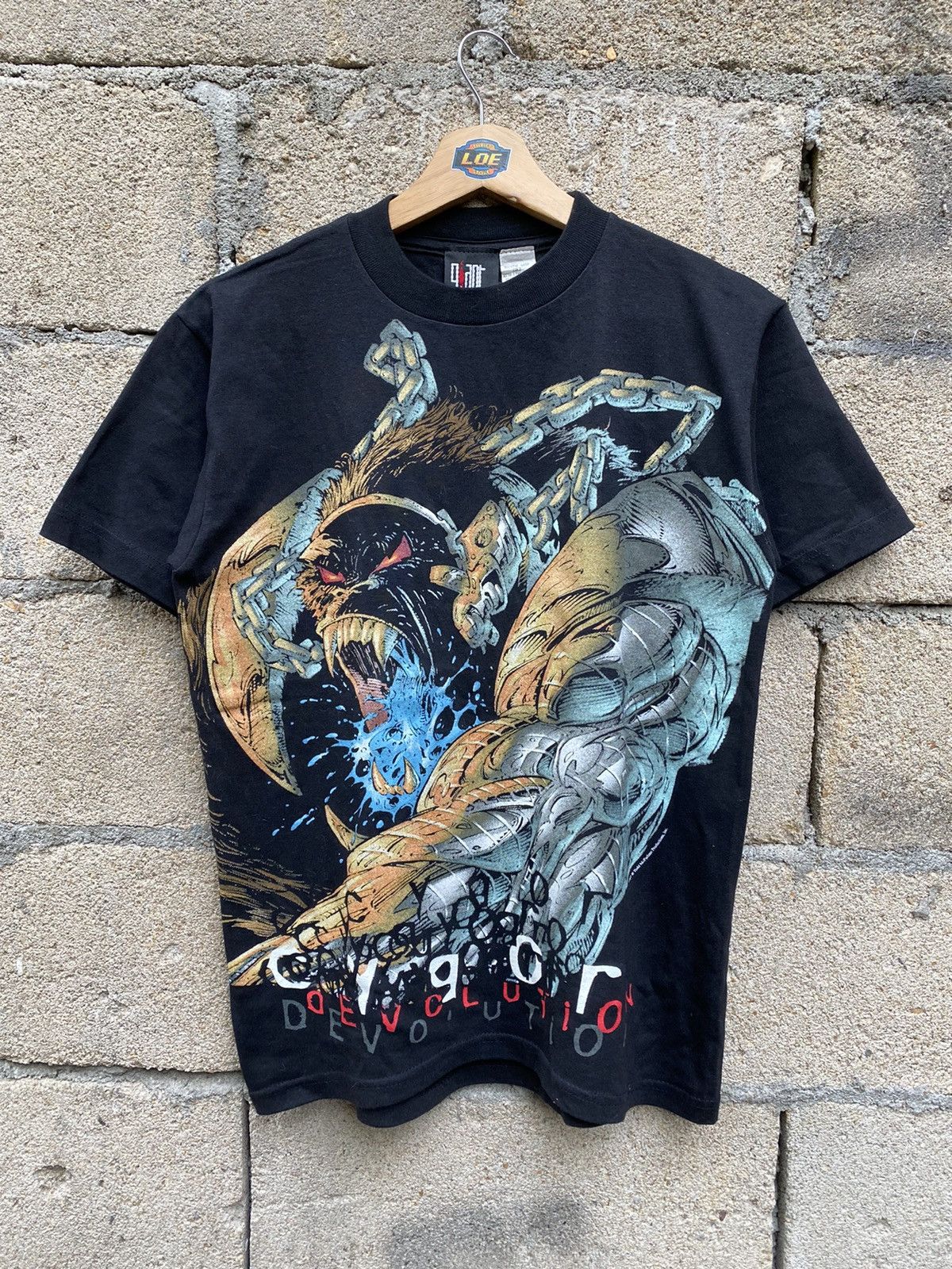 Movie × Vintage VINTAGE 1997 CYGOR DEVOLUTION MOVIE T SHIRT TODD 