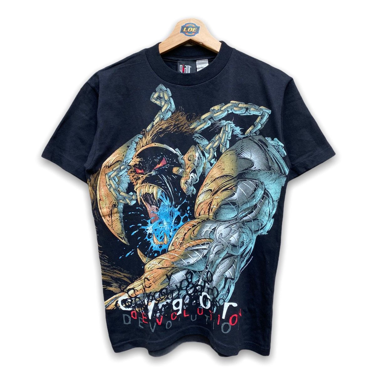 Movie × Vintage VINTAGE 1997 CYGOR DEVOLUTION MOVIE T SHIRT TODD 