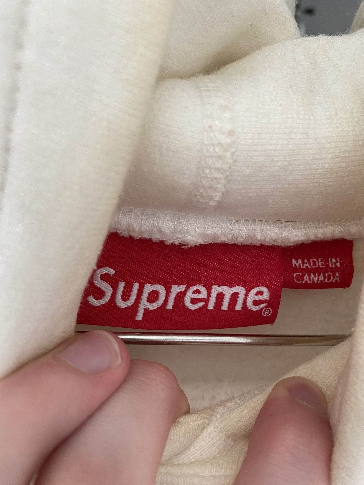 Supreme Supreme White Box Logo Hoodie FW 2012 Size US M / EU 48-50 / 2 - 5 Thumbnail