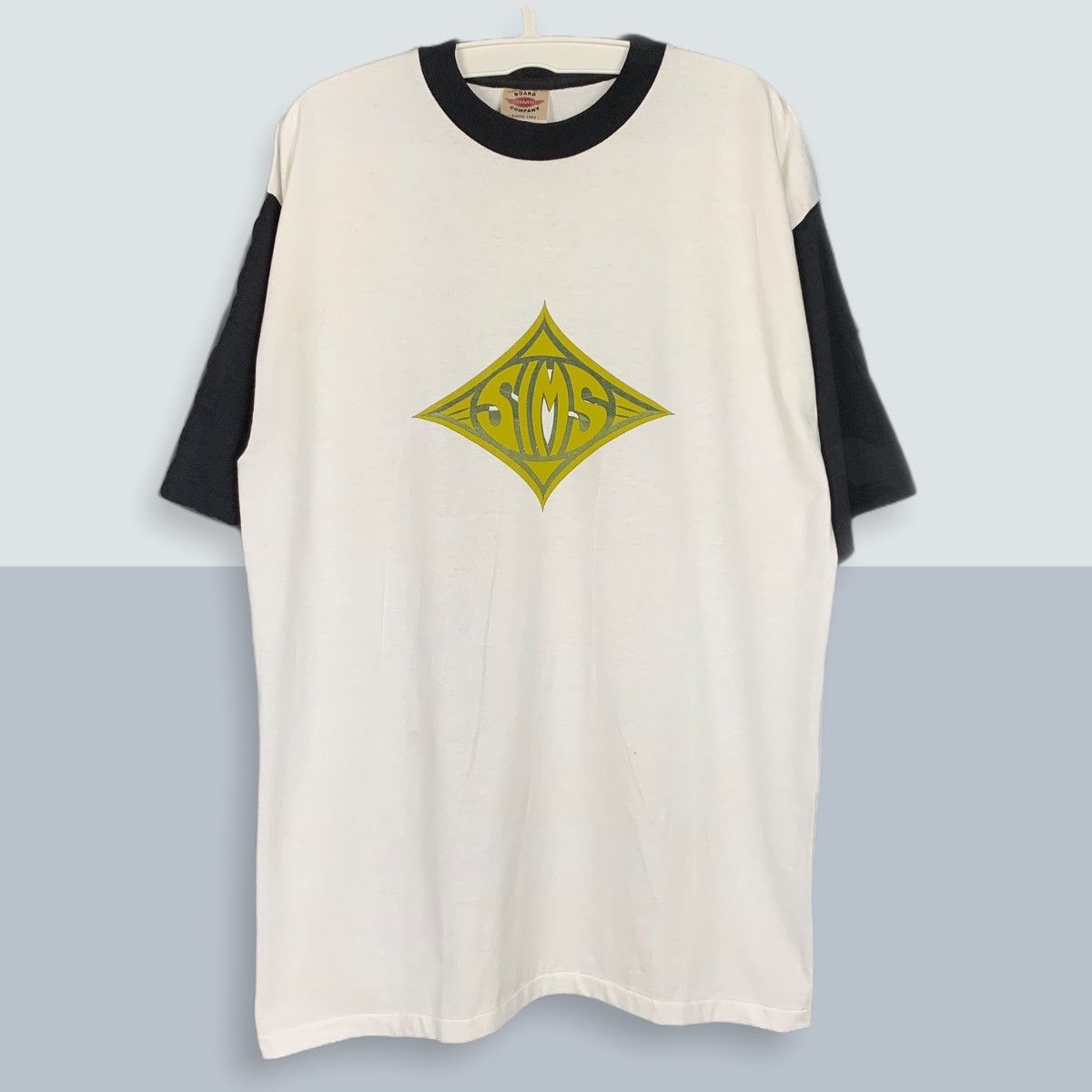 スケートボード 80s SIMS kamikaze t shirt Skateboards Vintage 80s Sims Skateboard Tee T - Shirt