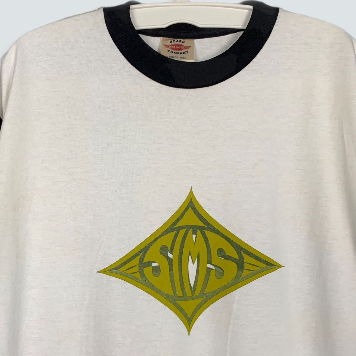 Vintage 80s Sims Skateboard Tee T - Shirt