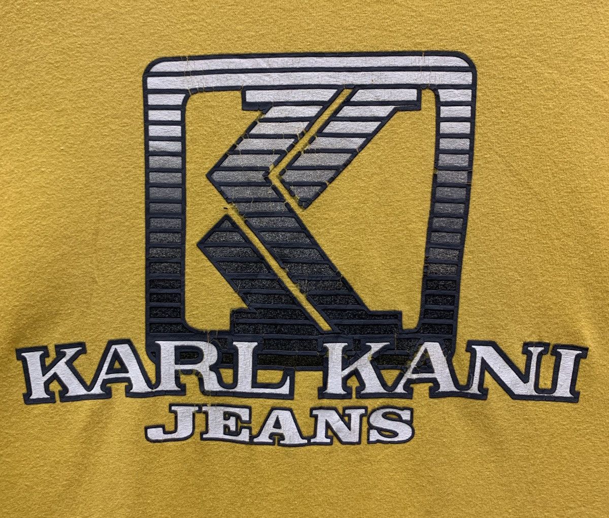 Karl Kani Vintage Karl Kani Jeans Spell Out Logo Hiphop Style T-shirts Size US XXL / EU 58 / 5 - 5 Thumbnail