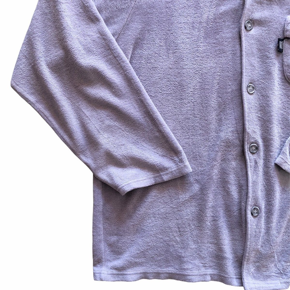 Vintage Vintage Pyjama Fleece Button Up by British Horse Riding Size US XL / EU 56 / 4 - 3 Thumbnail