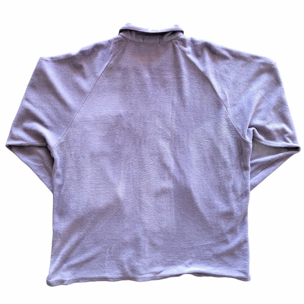 Vintage Vintage Pyjama Fleece Button Up by British Horse Riding Size US XL / EU 56 / 4 - 4 Thumbnail