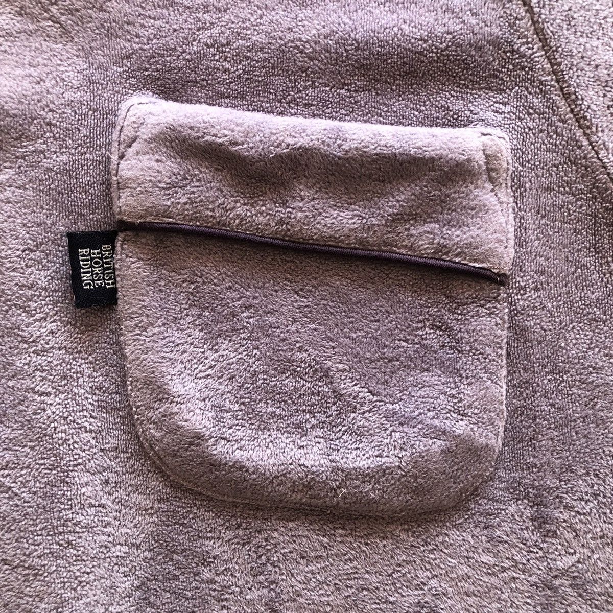 Vintage Vintage Pyjama Fleece Button Up by British Horse Riding Size US XL / EU 56 / 4 - 6 Thumbnail