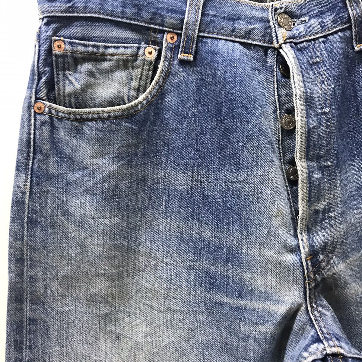 Levi's Vintage Levis 501 Jeans Distressed JeansMade In USA Size US 33 - 4 Thumbnail