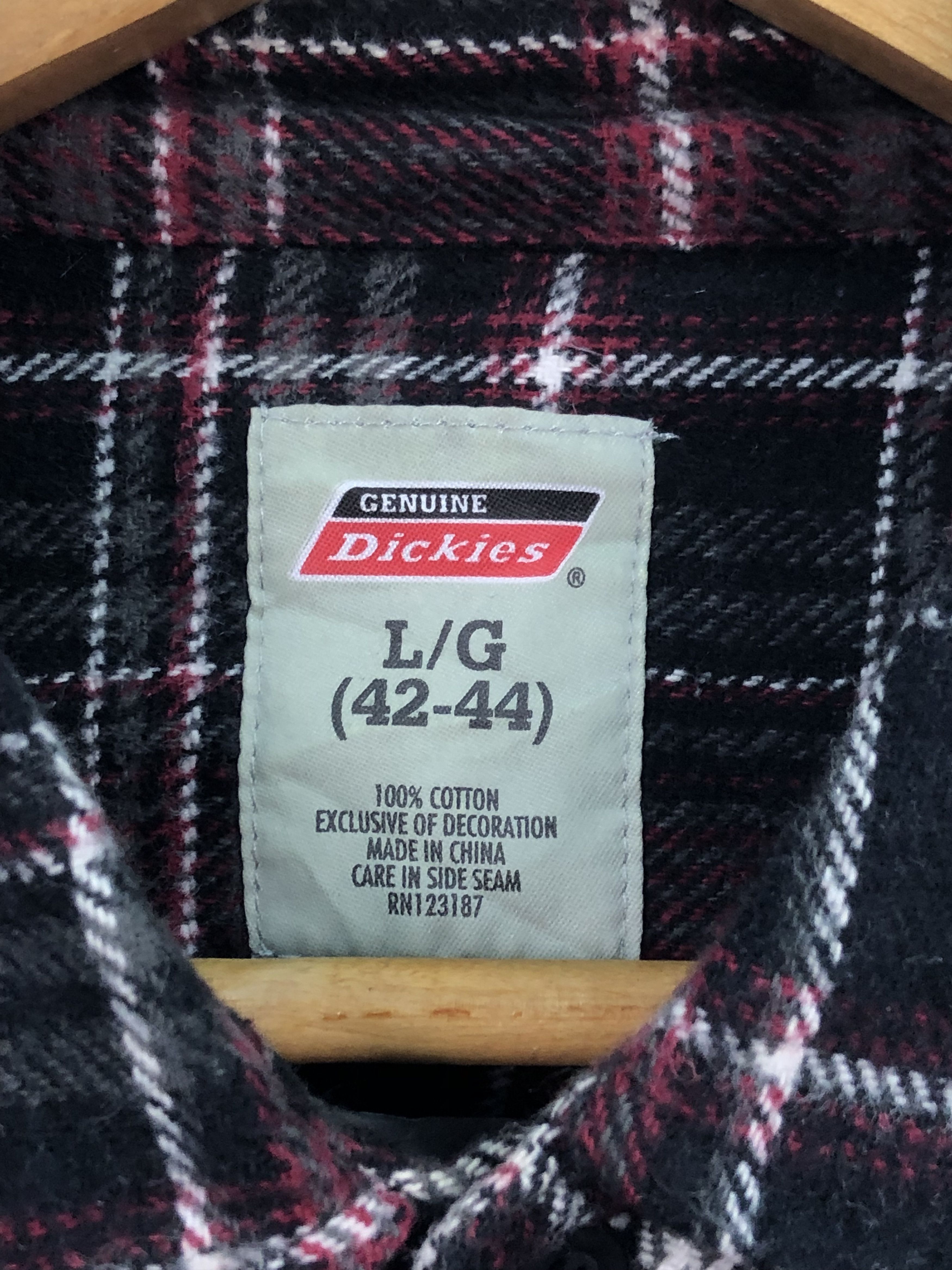 Dickies × Vintage Vintage Dickies Shadow Plaid J0288 Size US L / EU 52-54 / 3 - 5 Thumbnail