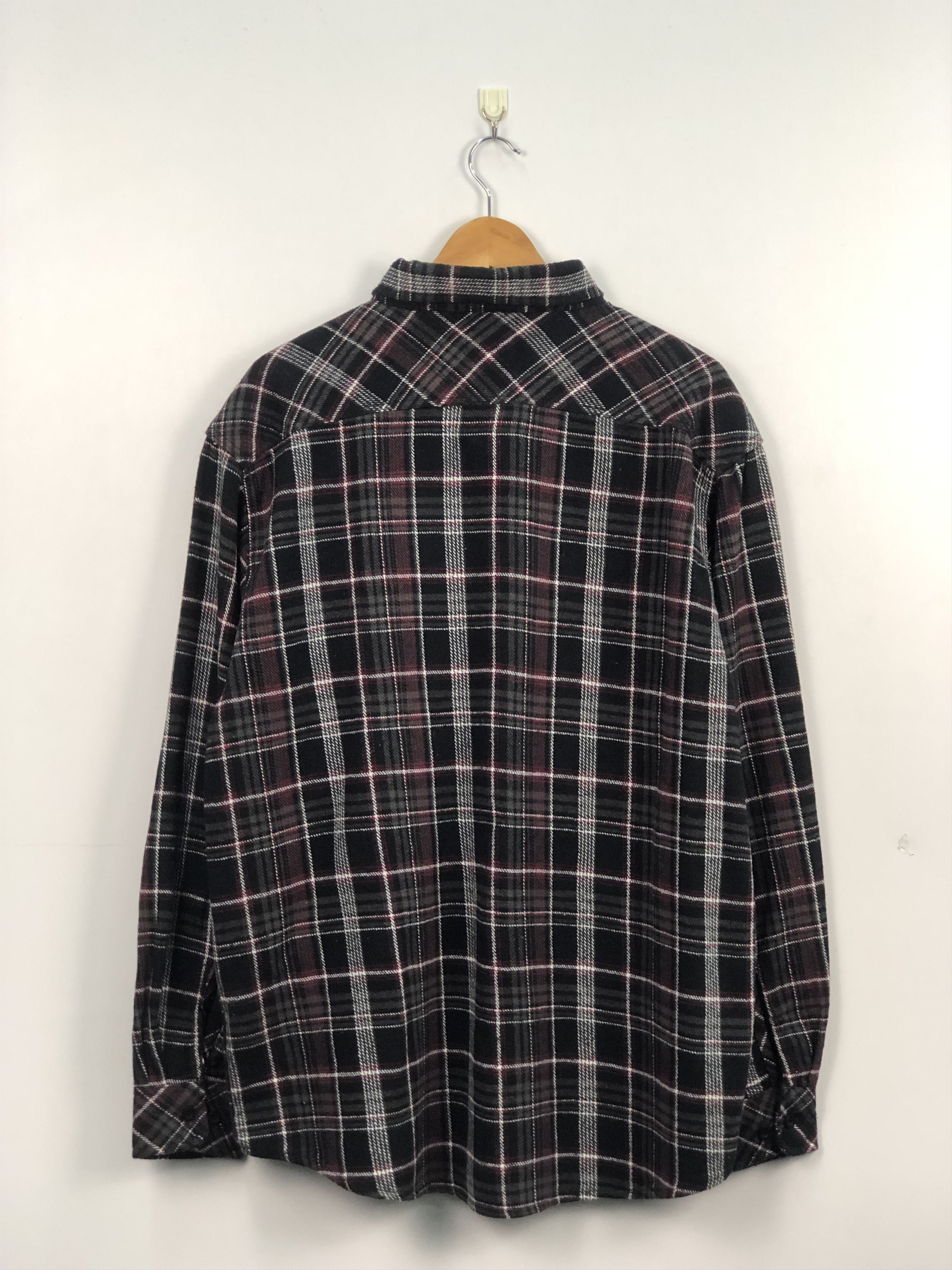 Dickies × Vintage Vintage Dickies Shadow Plaid J0288 Size US L / EU 52-54 / 3 - 3 Thumbnail