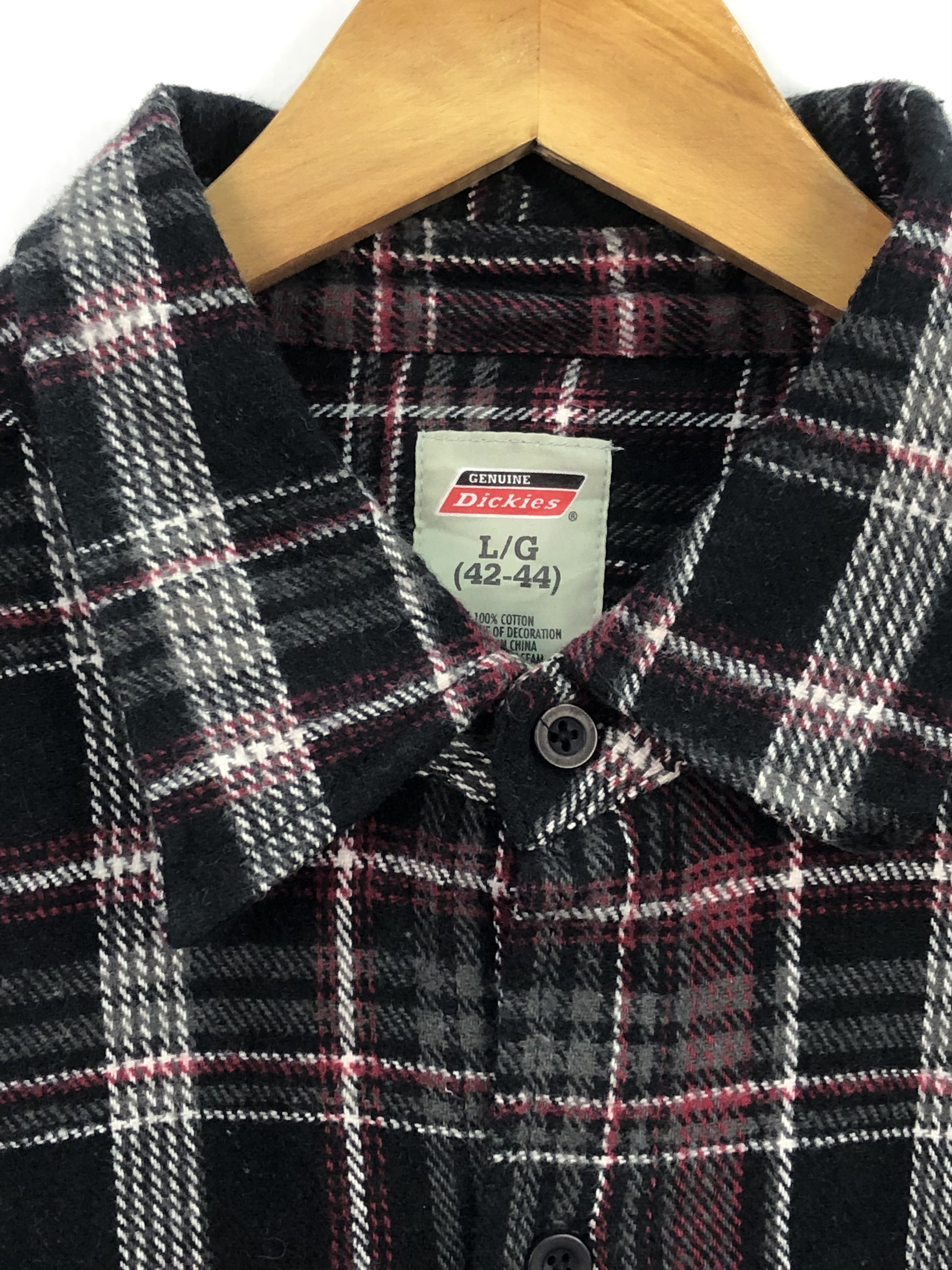 Dickies × Vintage Vintage Dickies Shadow Plaid J0288 Size US L / EU 52-54 / 3 - 2 Thumbnail