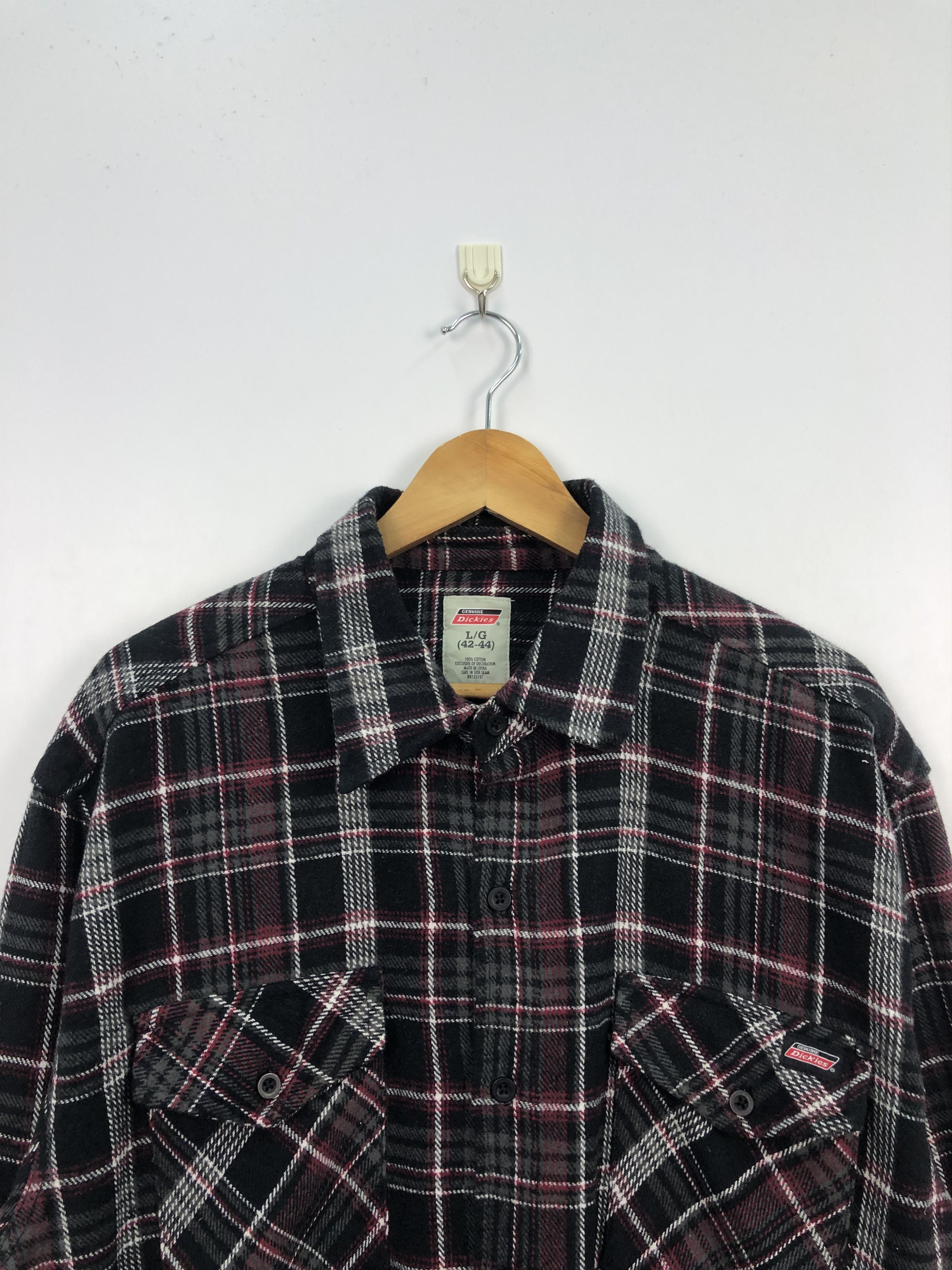 Dickies × Vintage Vintage Dickies Shadow Plaid J0288 Size US L / EU 52-54 / 3 - 4 Thumbnail