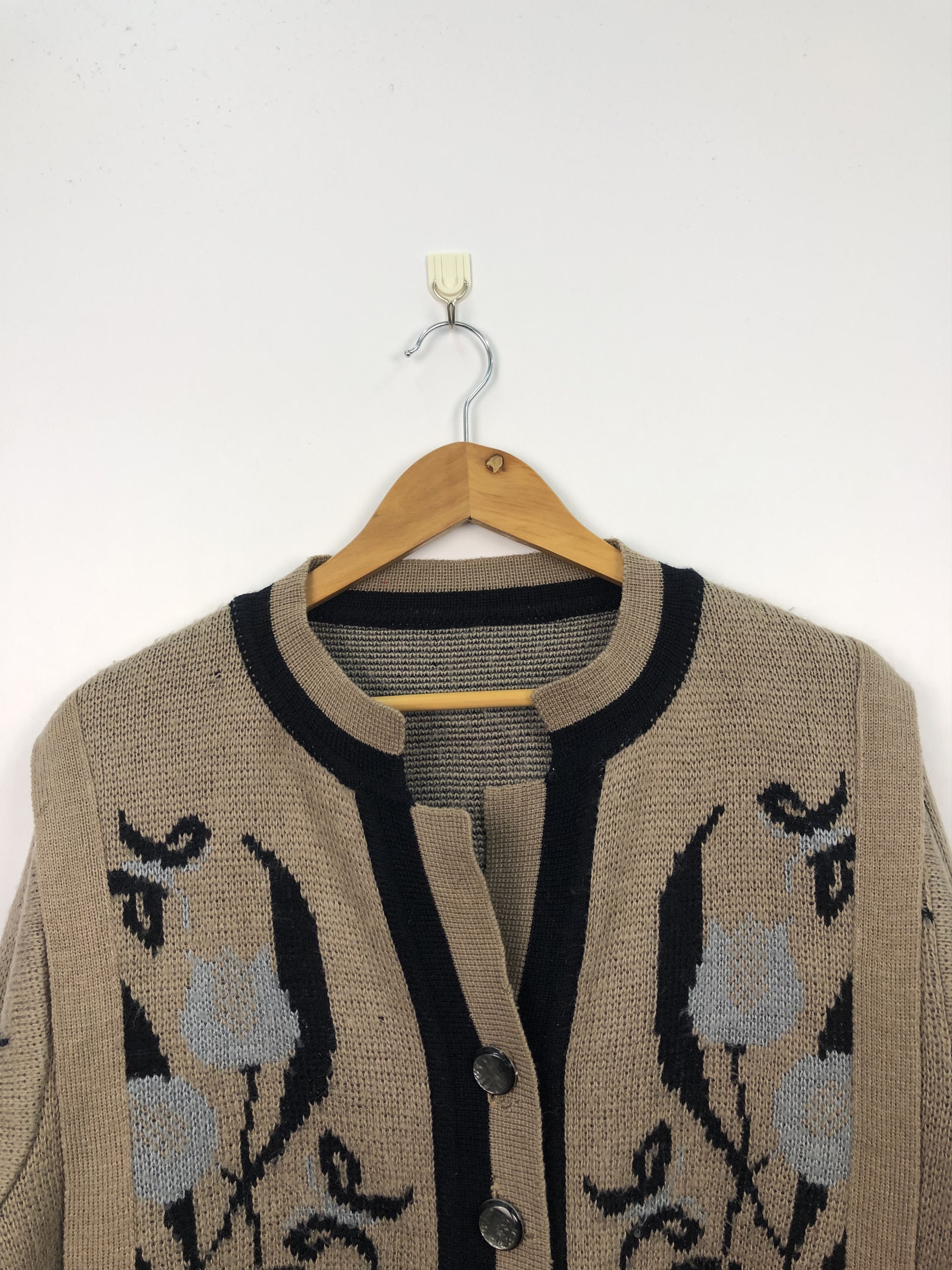 Handmade × Vintage Vintage Knitwear Handmade Art Size US L / EU 52-54 / 3 - 2 Thumbnail