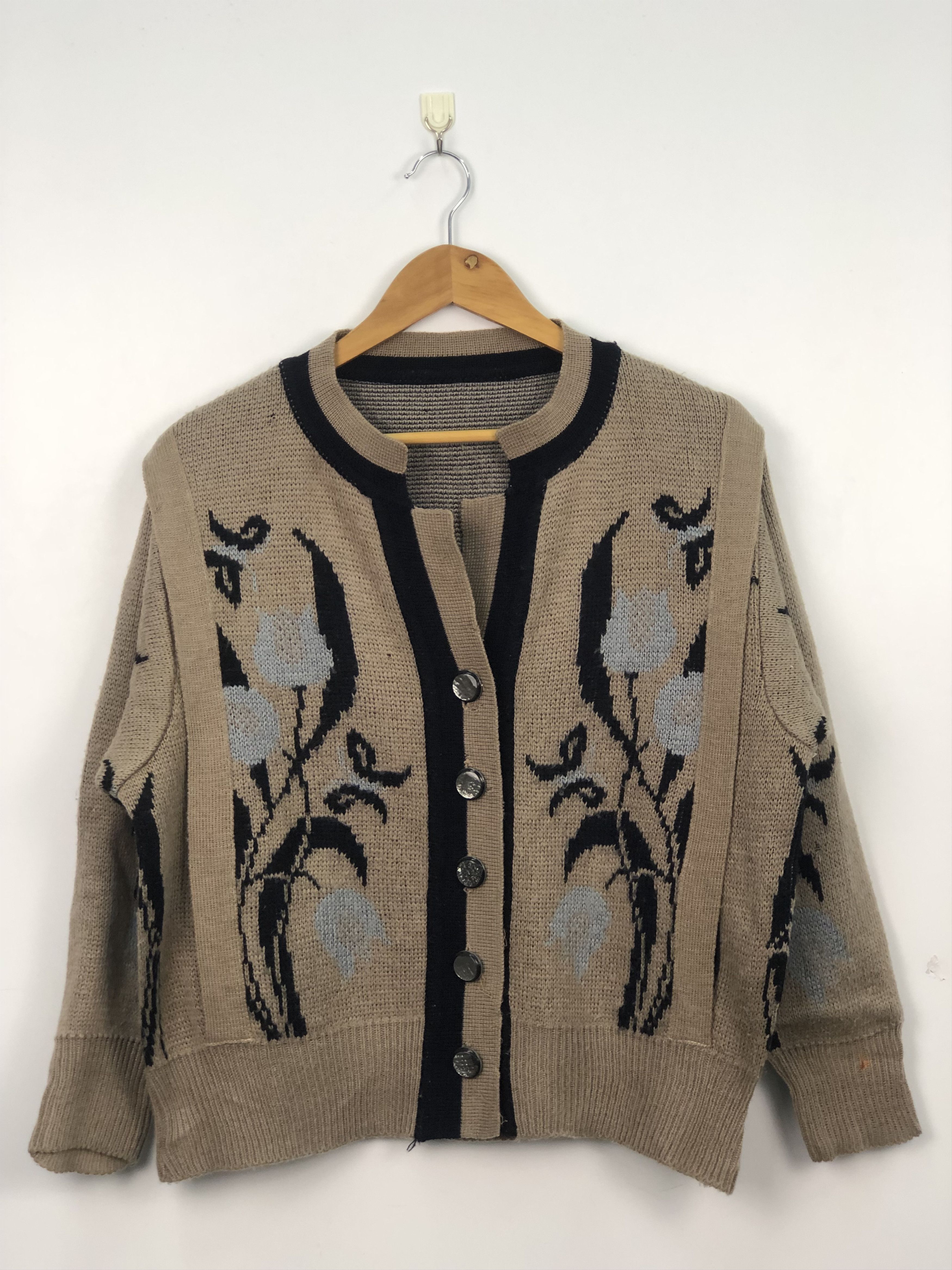Handmade × Vintage Vintage Knitwear Handmade Art Size US L / EU 52-54 / 3 - 1 Thumbnail