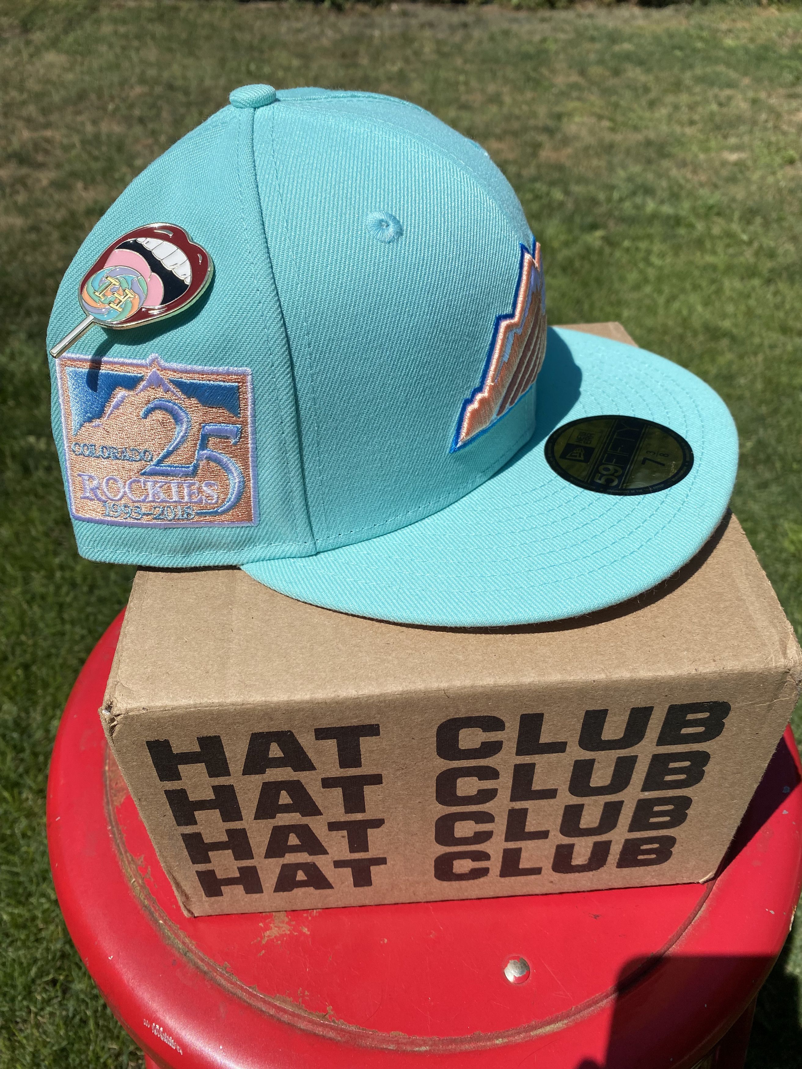 Hat Club × New Era Hat Club 7 3/8 Sugar Shack Colorado Rockies Size ONE SIZE - 3 Thumbnail