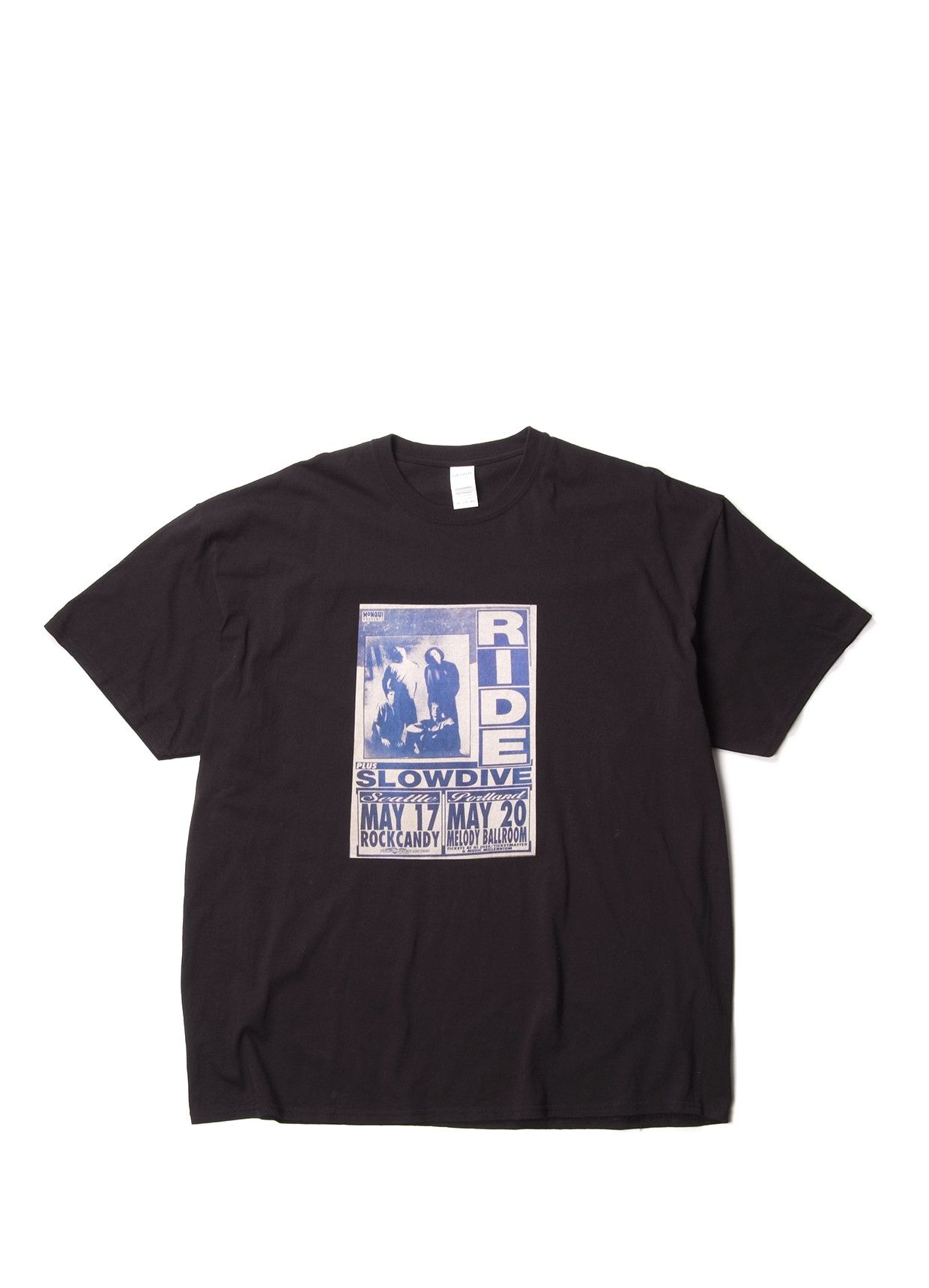 Band Tees Rare Ride + Slowdive Band Tour T-shirt Size US XXL / EU 58 / 5 - 1 Thumbnail