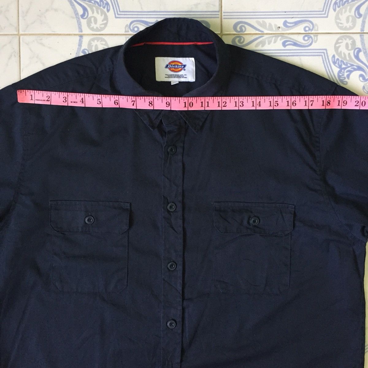 Dickies Dickies Long Sleeve Button Up Size US XL / EU 56 / 4 - 16 Thumbnail