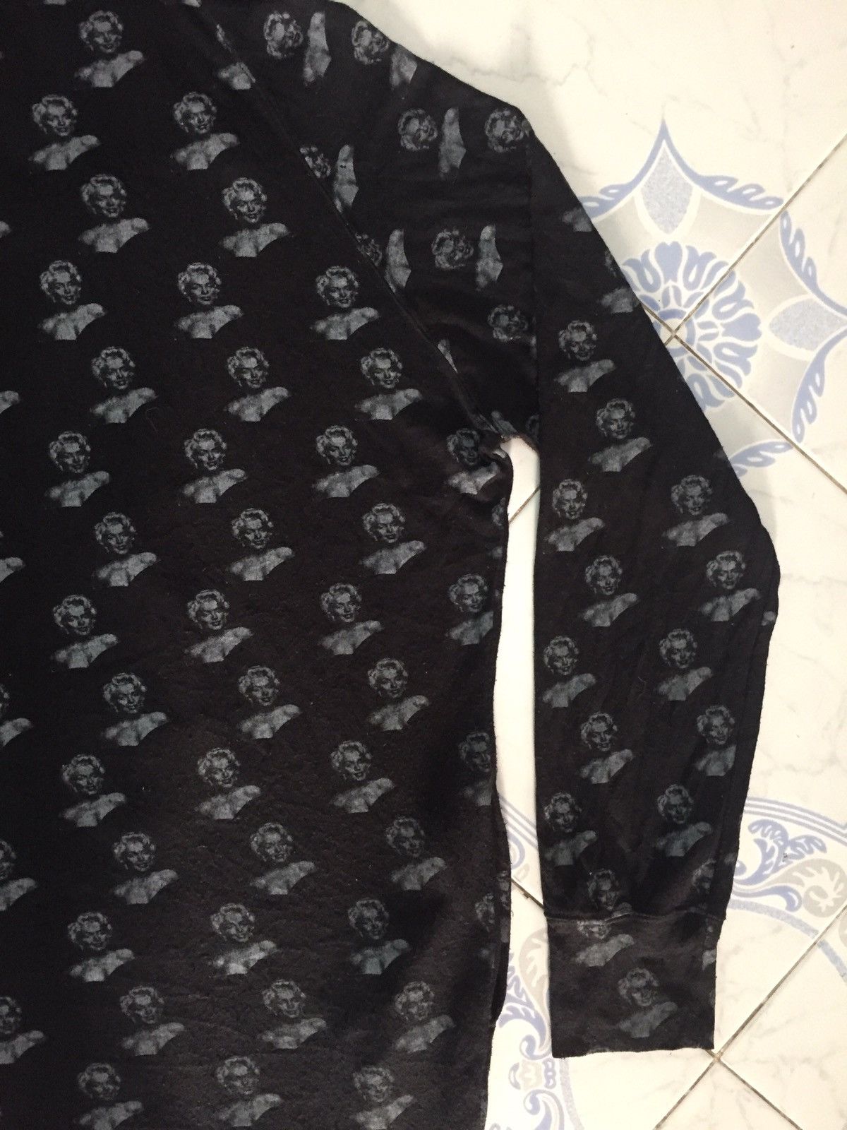Japanese Brand Sly marilyn monroe print all over zipper hoodie Size US S / EU 44-46 / 1 - 10 Thumbnail