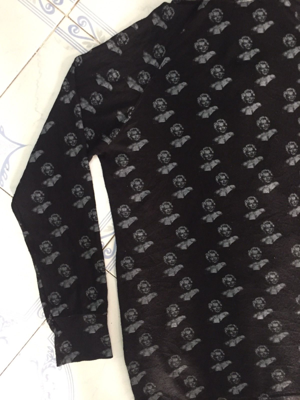 Japanese Brand Sly marilyn monroe print all over zipper hoodie Size US S / EU 44-46 / 1 - 9 Thumbnail