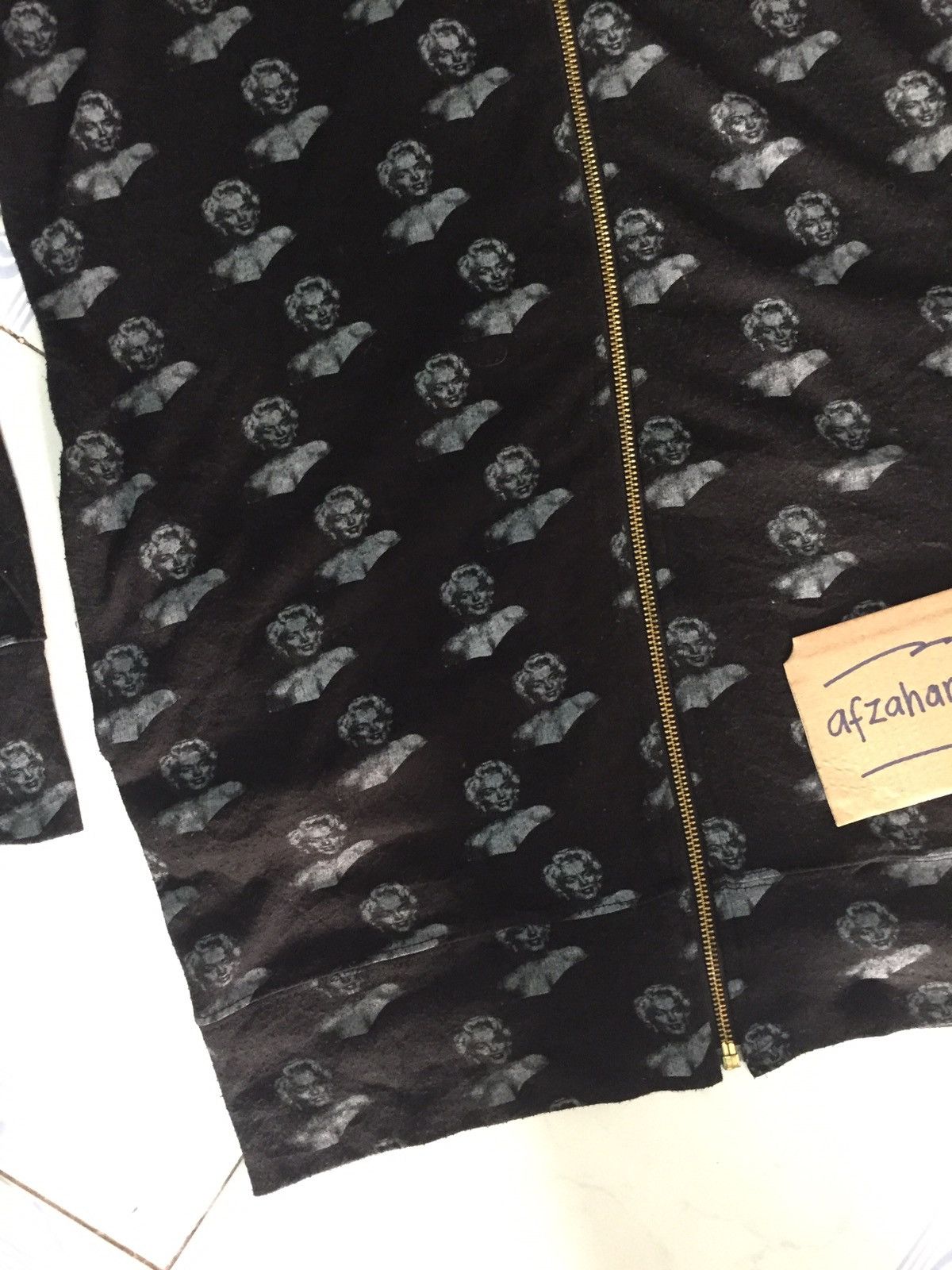Japanese Brand Sly marilyn monroe print all over zipper hoodie Size US S / EU 44-46 / 1 - 3 Thumbnail