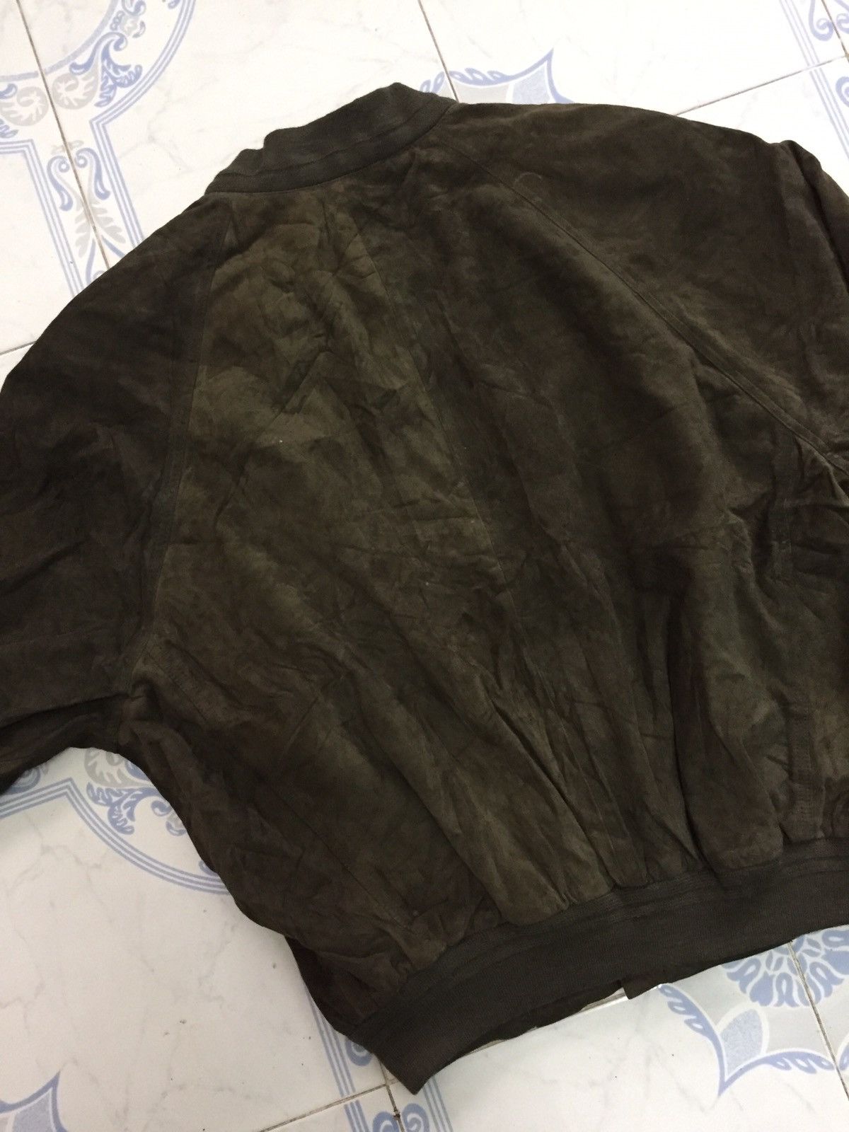 Japanese Brand Savannah Pineapple Inner Print Leather Jacket Size US L / EU 52-54 / 3 - 13 Thumbnail