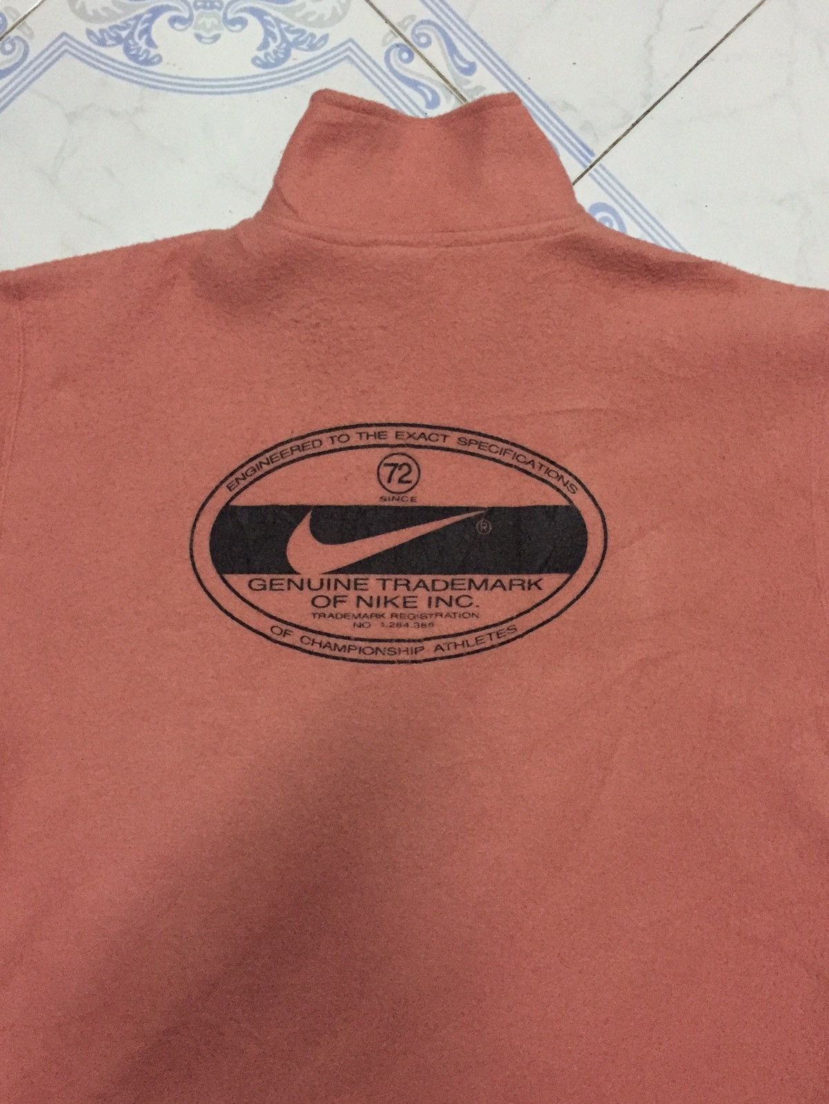 Nike Vintage Nike Fleece Half Zip Sweatshirt Sweater Size US M / EU 48-50 / 2 - 13 Thumbnail
