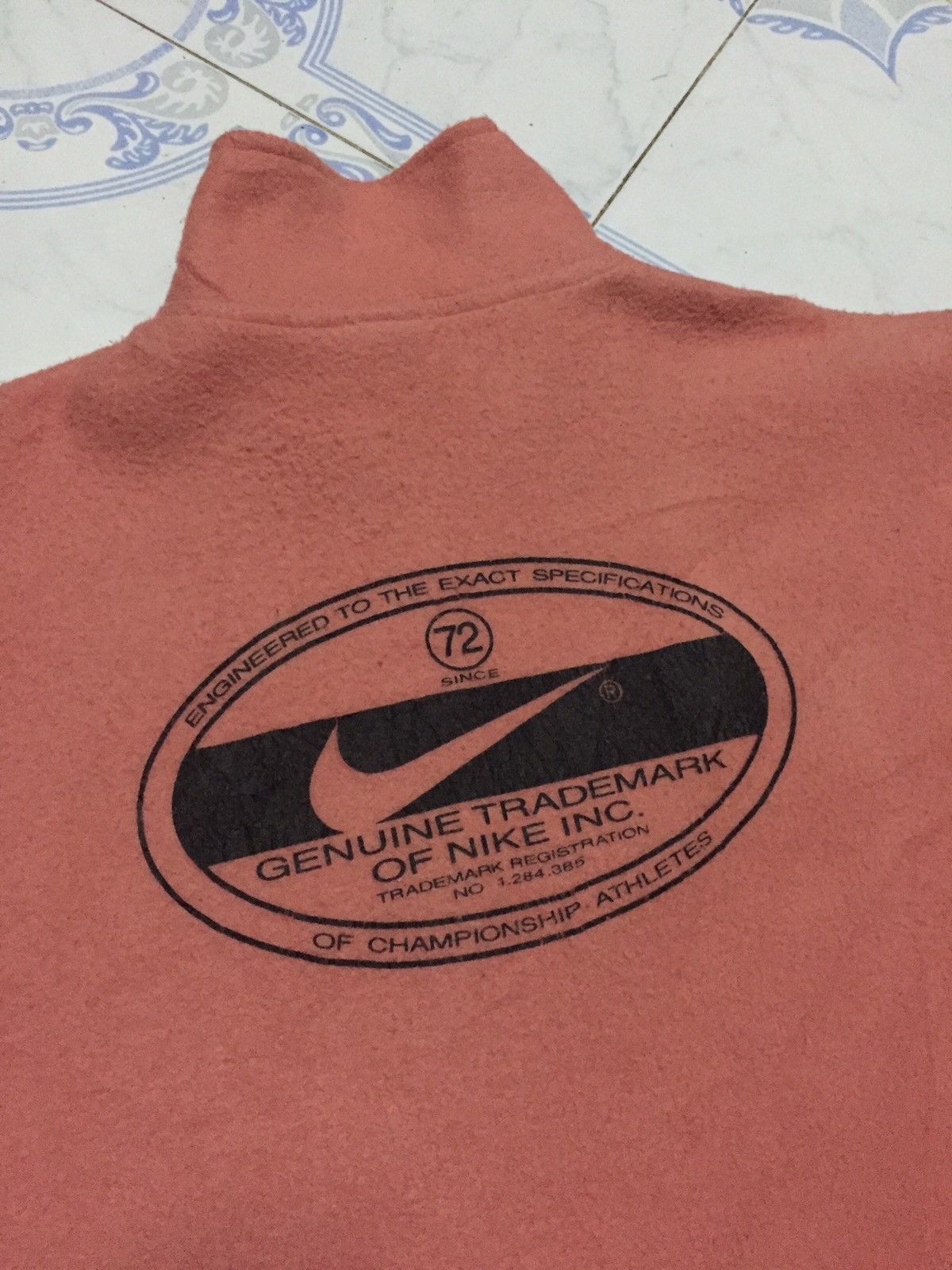 Nike Vintage Nike Fleece Half Zip Sweatshirt Sweater Size US M / EU 48-50 / 2 - 14 Thumbnail