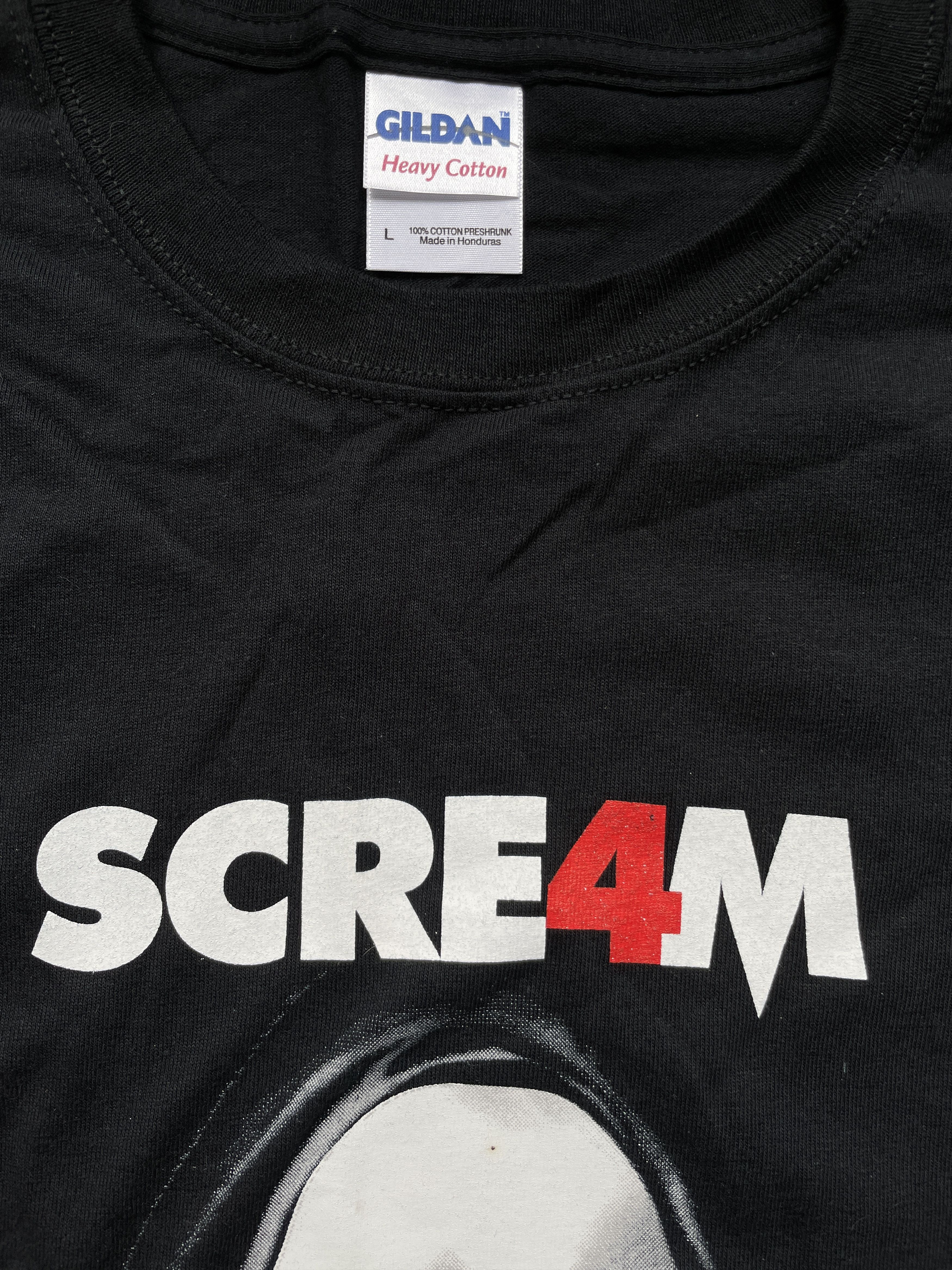 Gildan × Vintage Vintage 2010 Scream 4 Horror Movie T-shirt